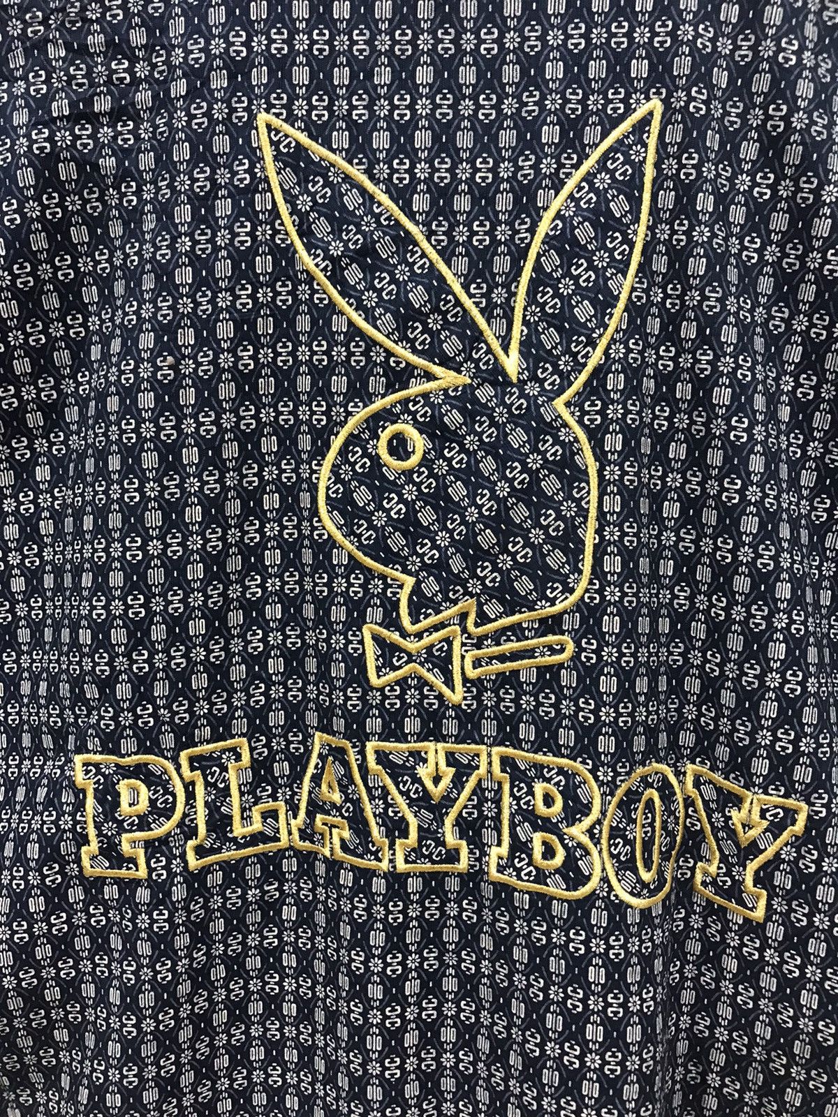 Japanese Brand × Playboy Very Rare PLAYBOY Full Spell Out Embroidery Logo Kimono Size US XL / EU 56 / 4 - 8 Thumbnail