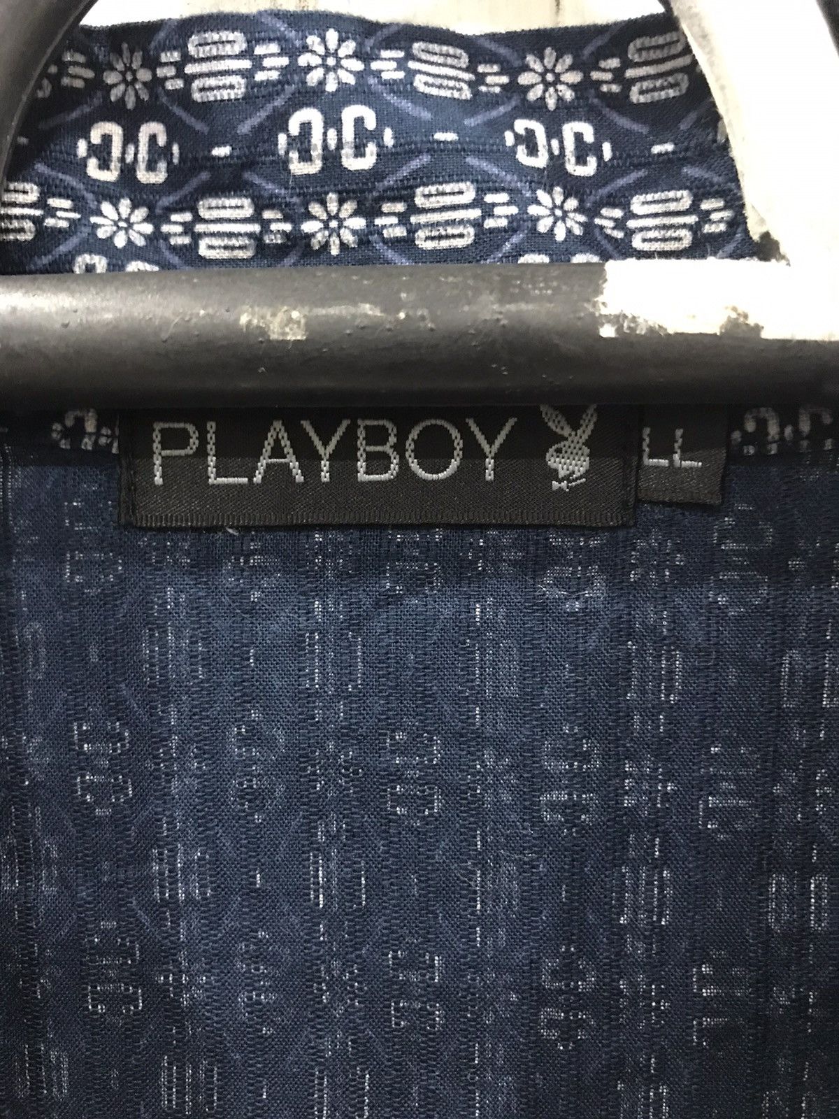 Japanese Brand × Playboy Very Rare PLAYBOY Full Spell Out Embroidery Logo Kimono Size US XL / EU 56 / 4 - 7 Thumbnail