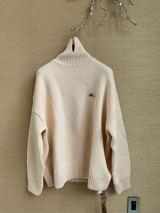 Ader Error Truck Logo Knit in Ivory | Grailed