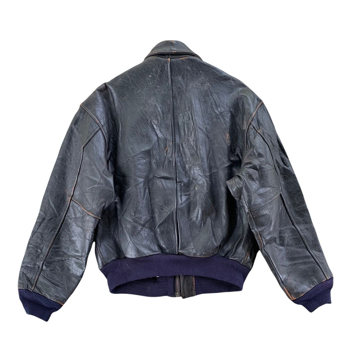 Avirex 1989 Avirex Type A2 US Army Air Force Leather Jacket Size US S / EU 44-46 / 1 - 10 Thumbnail