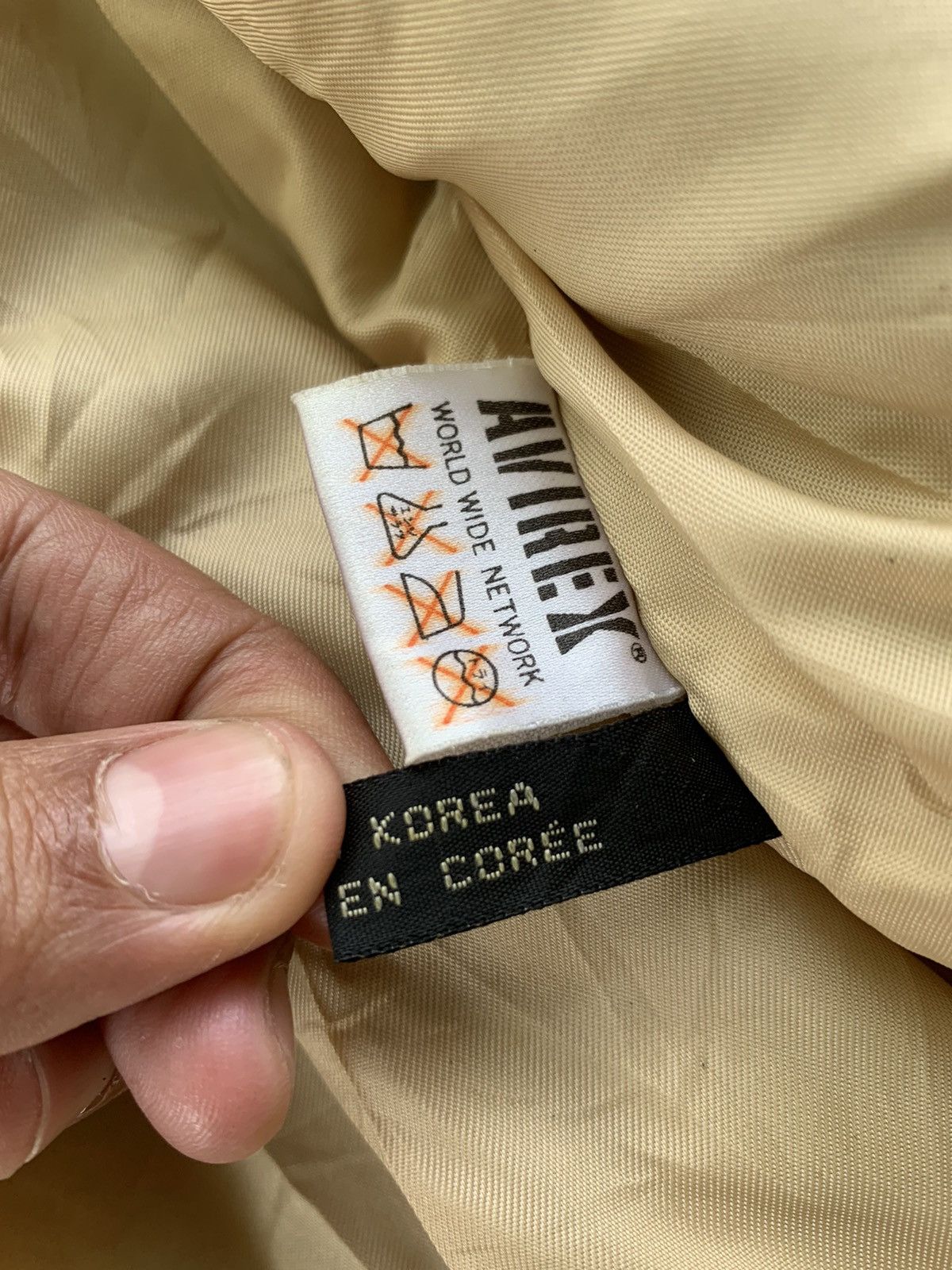 Avirex 1989 Avirex Type A2 US Army Air Force Leather Jacket Size US S / EU 44-46 / 1 - 18 Thumbnail