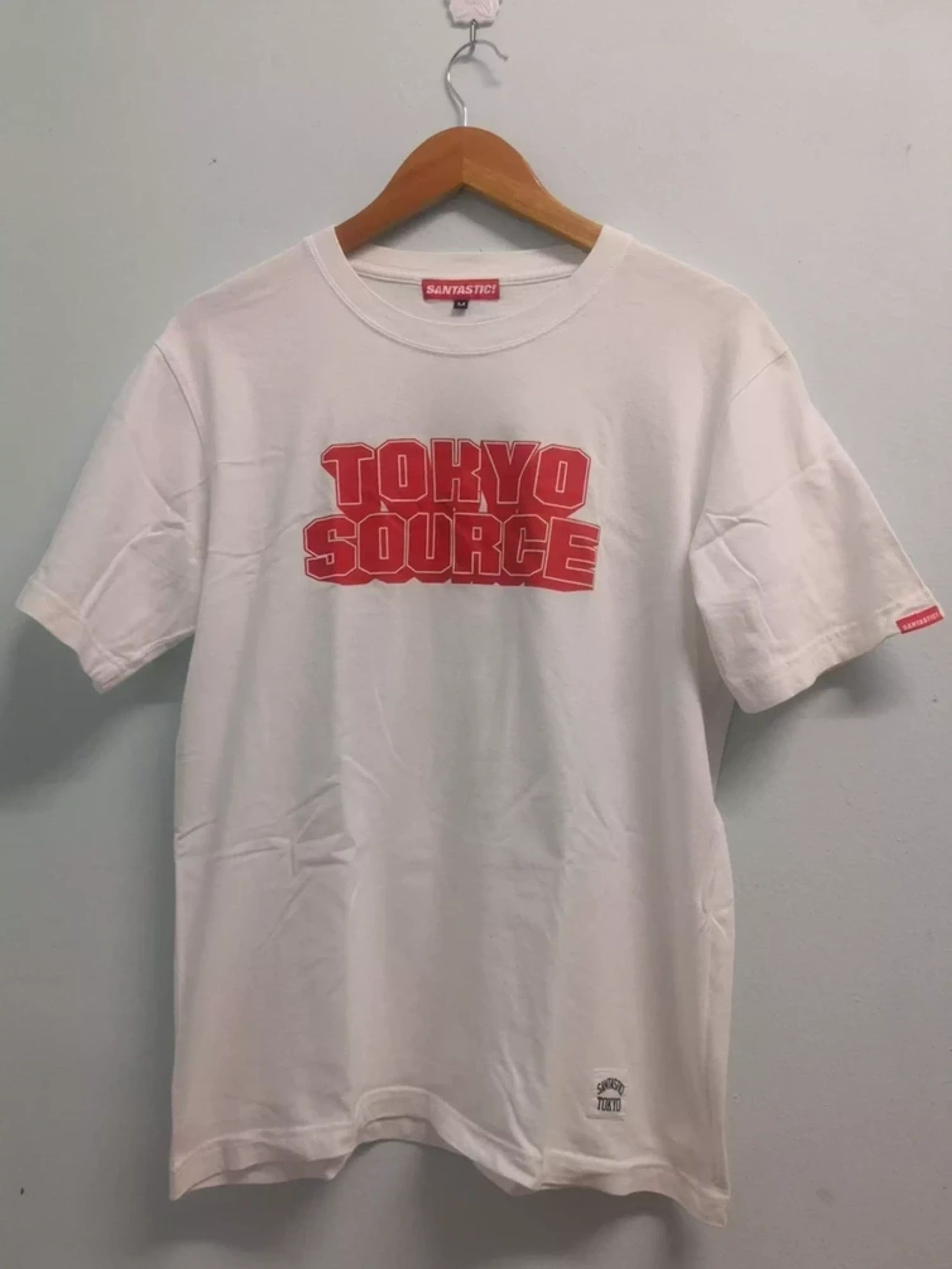 image of Designer Santastic Tokyo Source T Shirt Saru Japan Hiphop Rap in White, Men's (Size Medium)