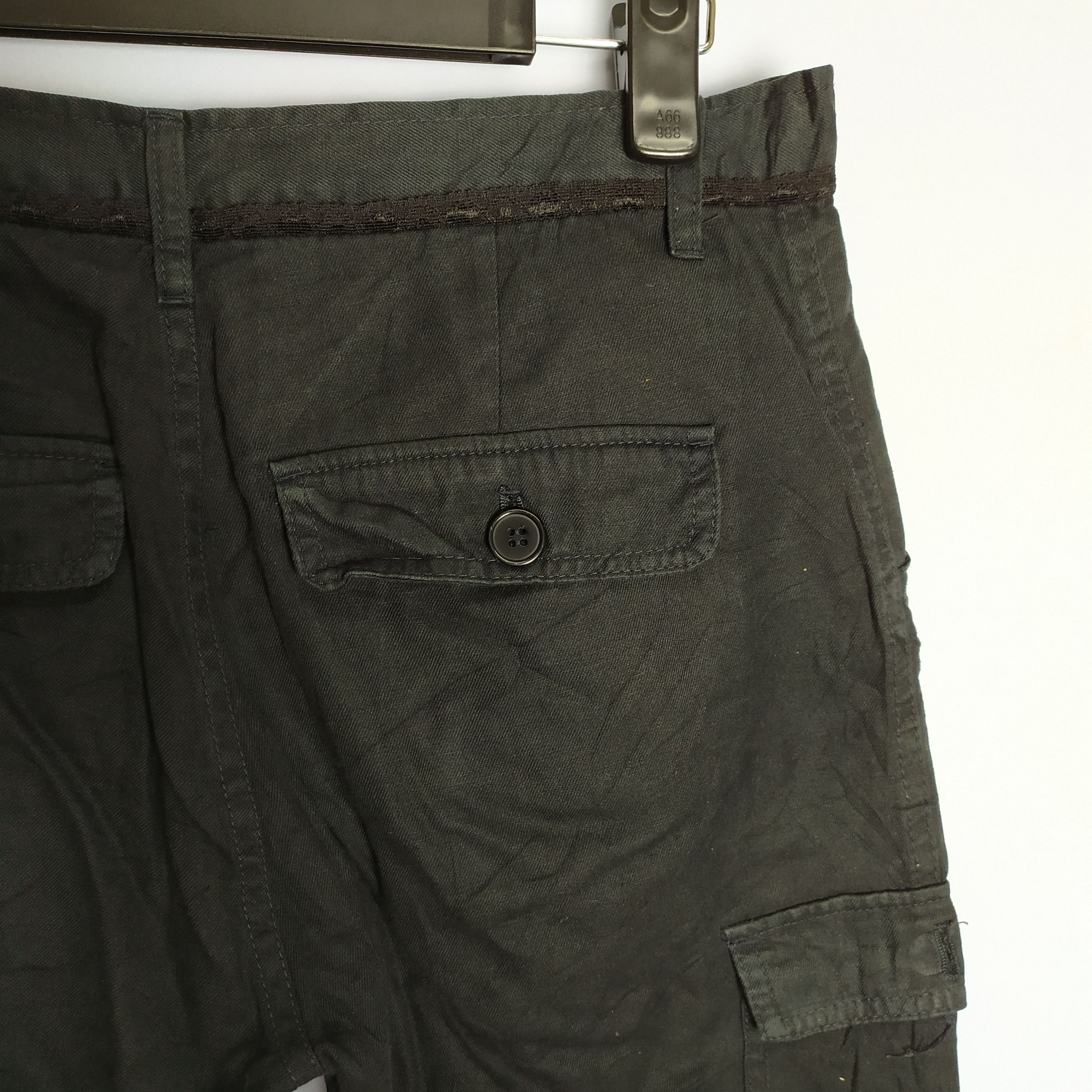 Japanese Brand VINTAGE a.e.p Japanese Brand Black Cargo Pants Size US 28 / EU 44 - 10 Thumbnail