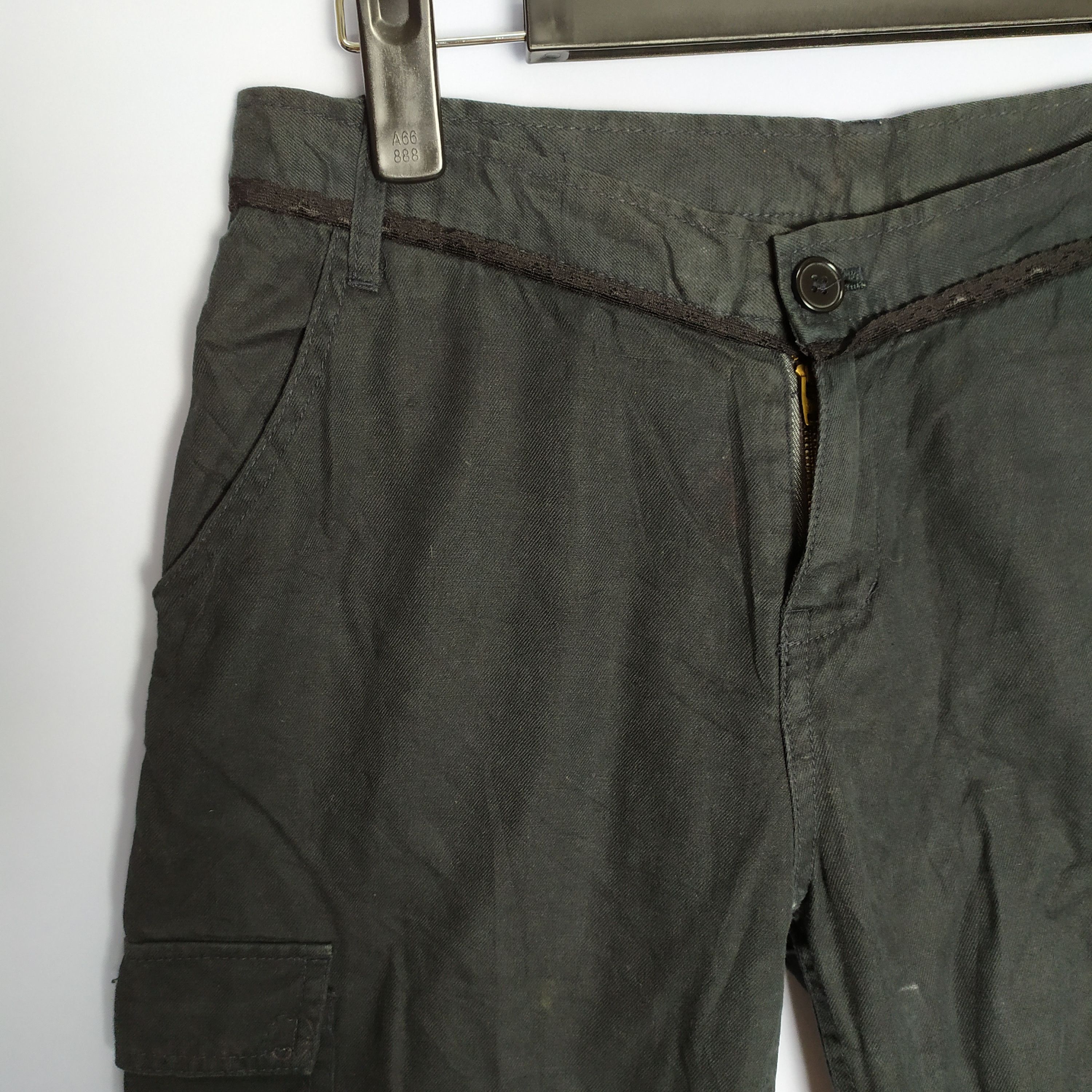 Japanese Brand VINTAGE a.e.p Japanese Brand Black Cargo Pants Size US 28 / EU 44 - 9 Thumbnail