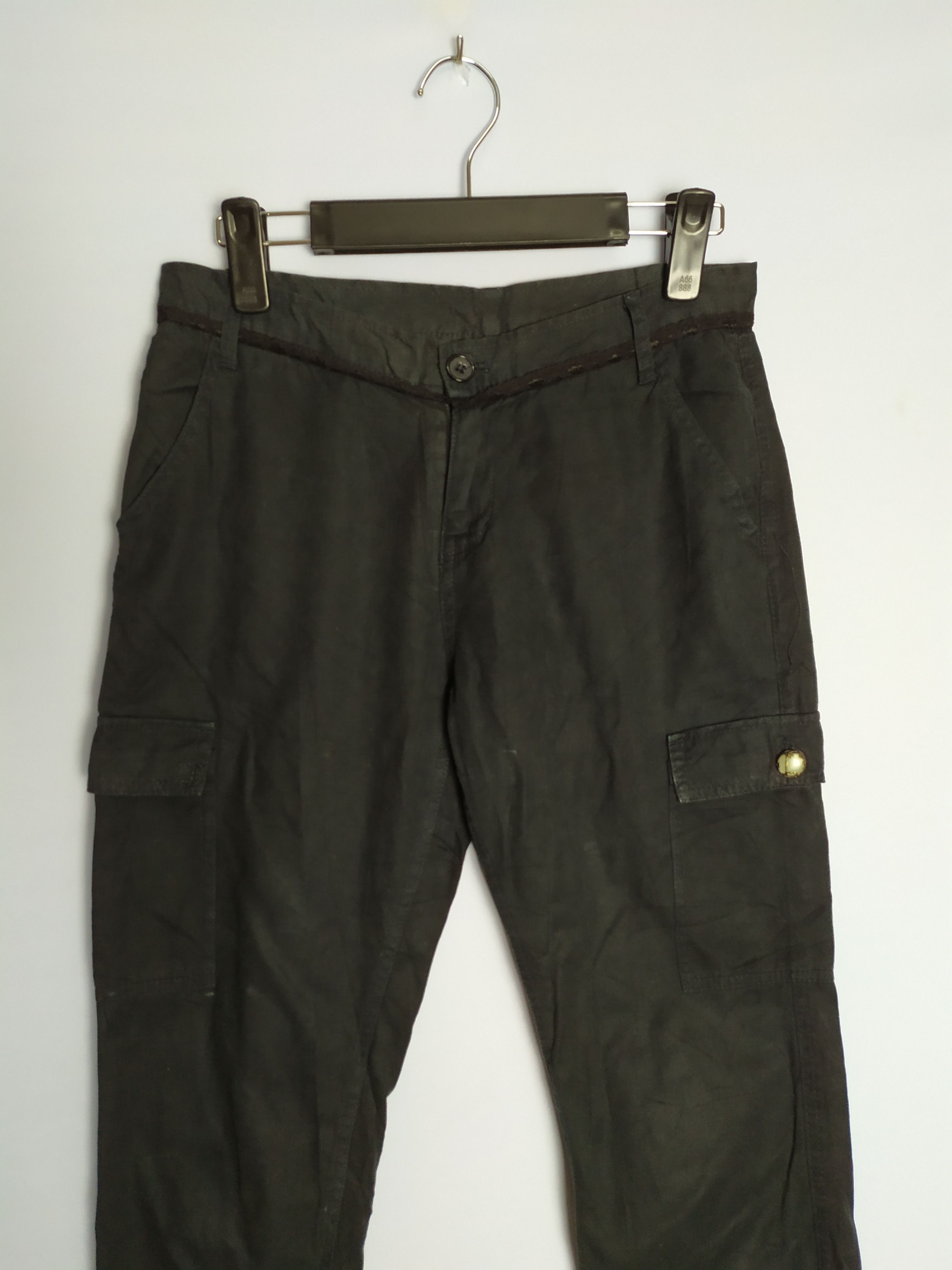 Japanese Brand VINTAGE a.e.p Japanese Brand Black Cargo Pants Size US 28 / EU 44 - 3 Thumbnail