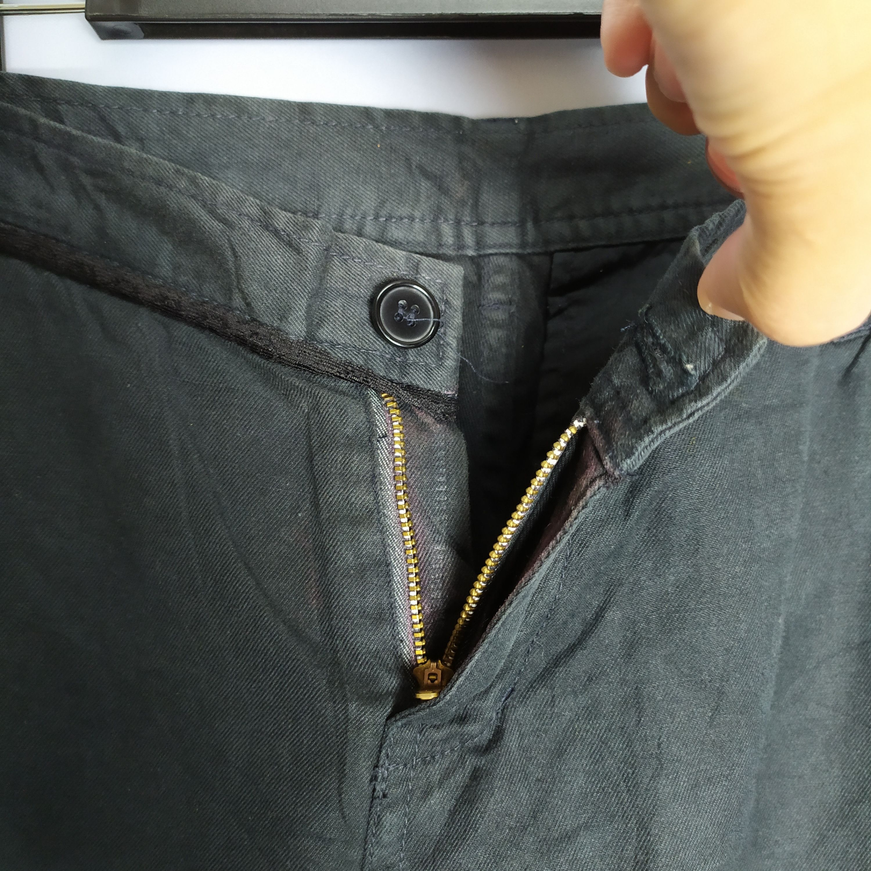 Japanese Brand VINTAGE a.e.p Japanese Brand Black Cargo Pants Size US 28 / EU 44 - 2 Thumbnail