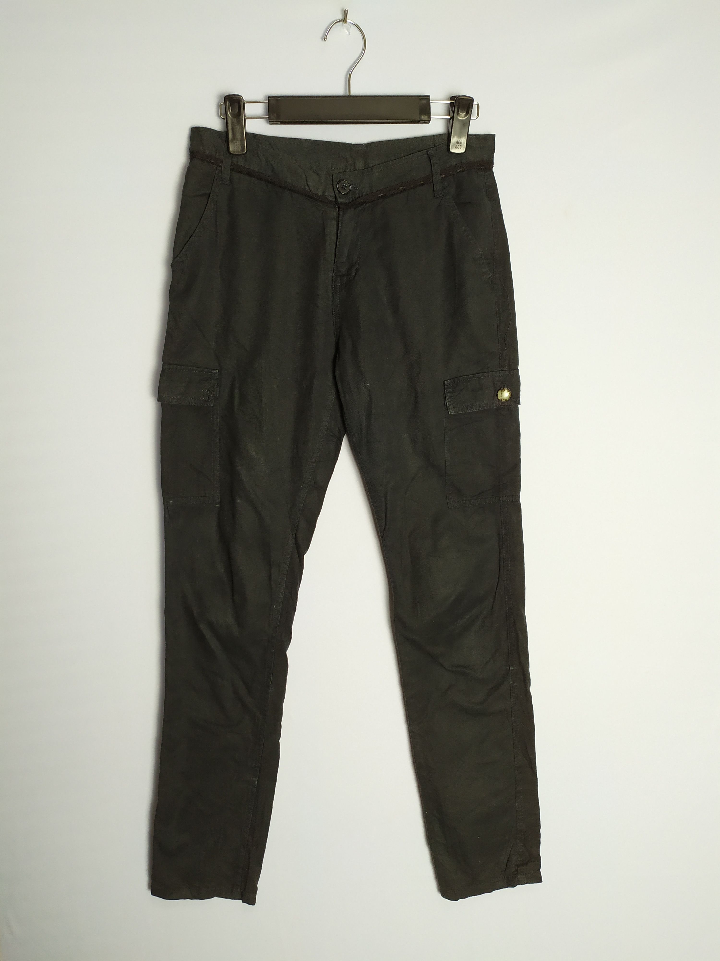 Japanese Brand VINTAGE a.e.p Japanese Brand Black Cargo Pants Size US 28 / EU 44 - 7 Thumbnail