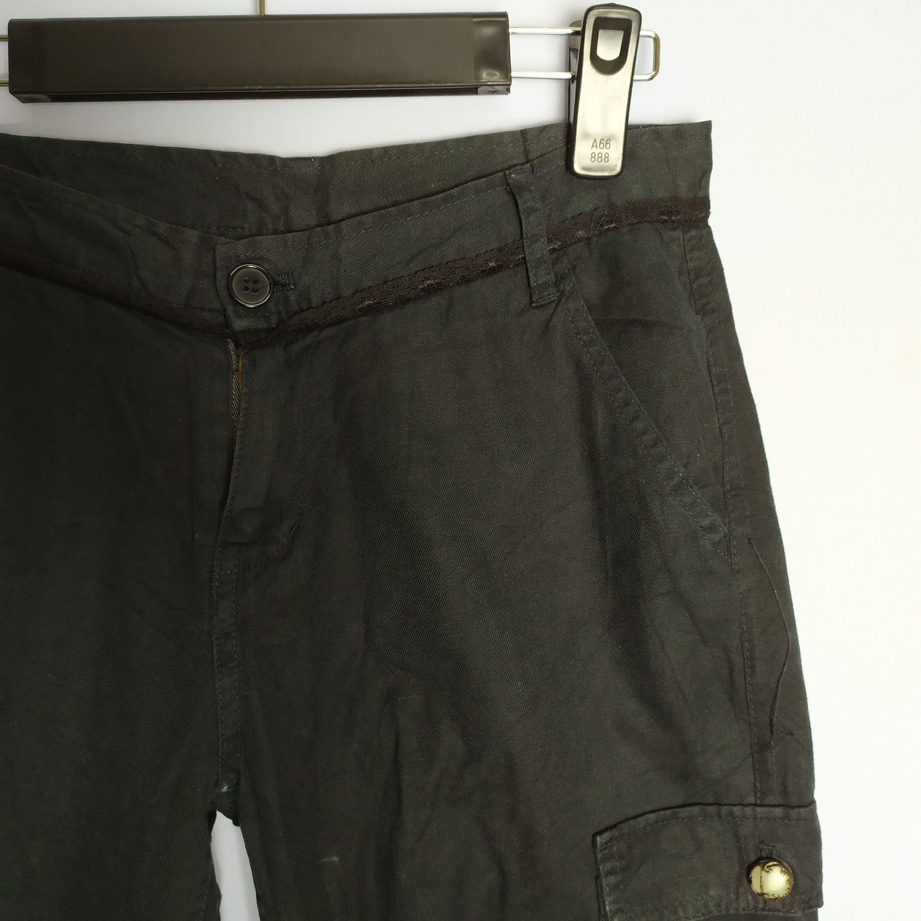 Japanese Brand VINTAGE a.e.p Japanese Brand Black Cargo Pants Size US 28 / EU 44 - 8 Thumbnail