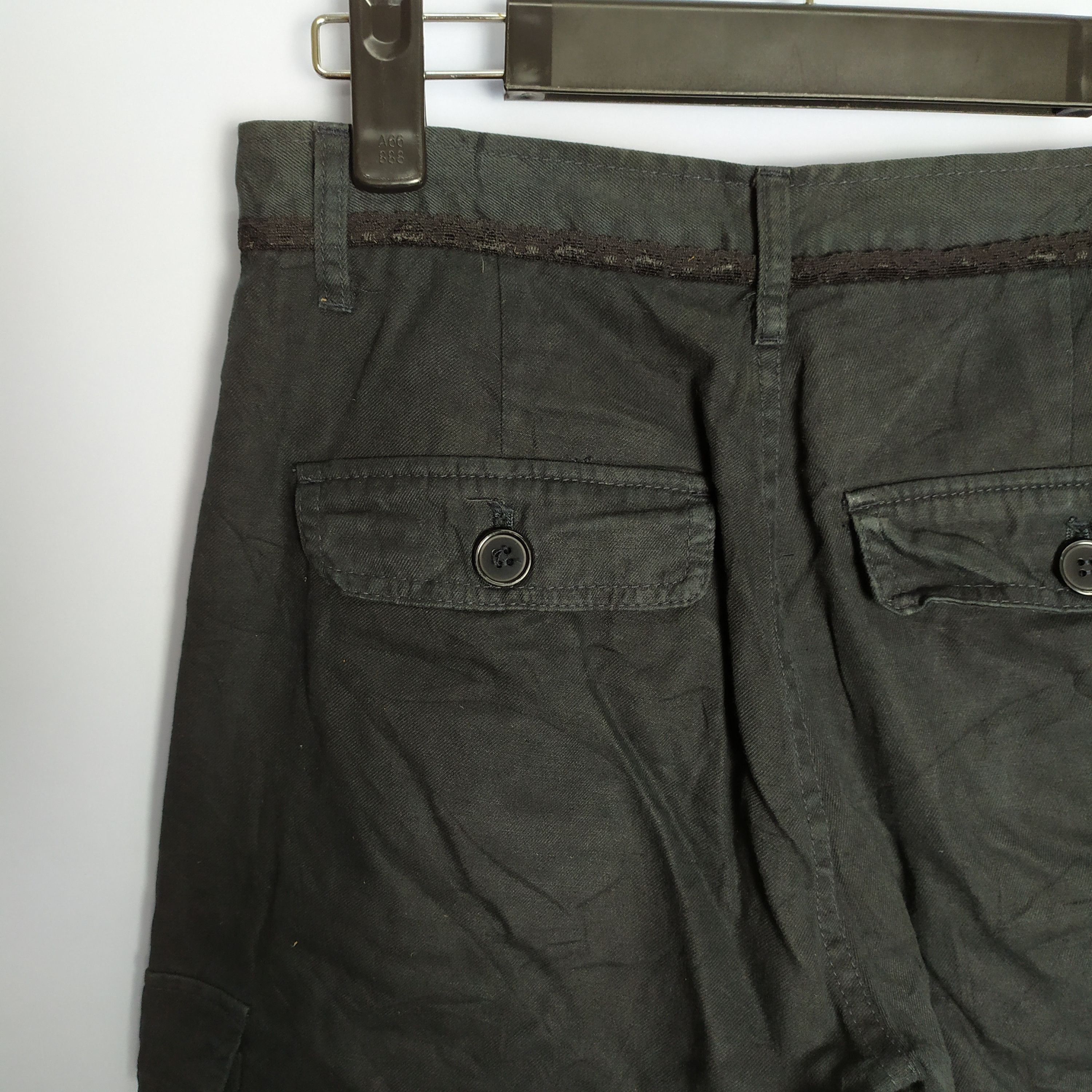 Japanese Brand VINTAGE a.e.p Japanese Brand Black Cargo Pants Size US 28 / EU 44 - 11 Thumbnail