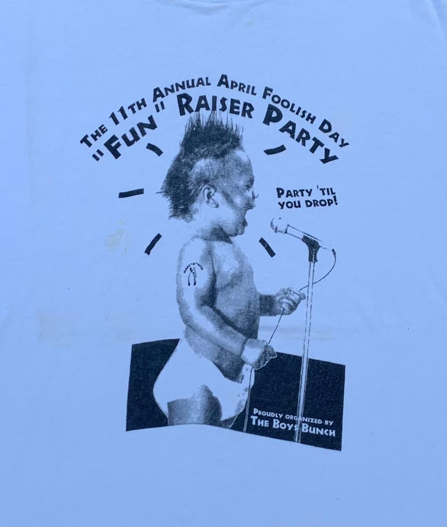 Vintage vintage tee C - 10 punk kid anarchy Size US L / EU 52-54 / 3 - 2 Thumbnail