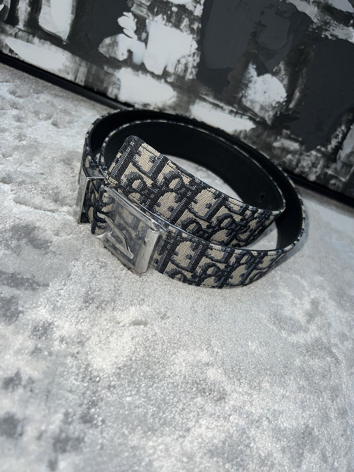 Dior Dior oblique logo belt 95 Size ONE SIZE - 4 Thumbnail