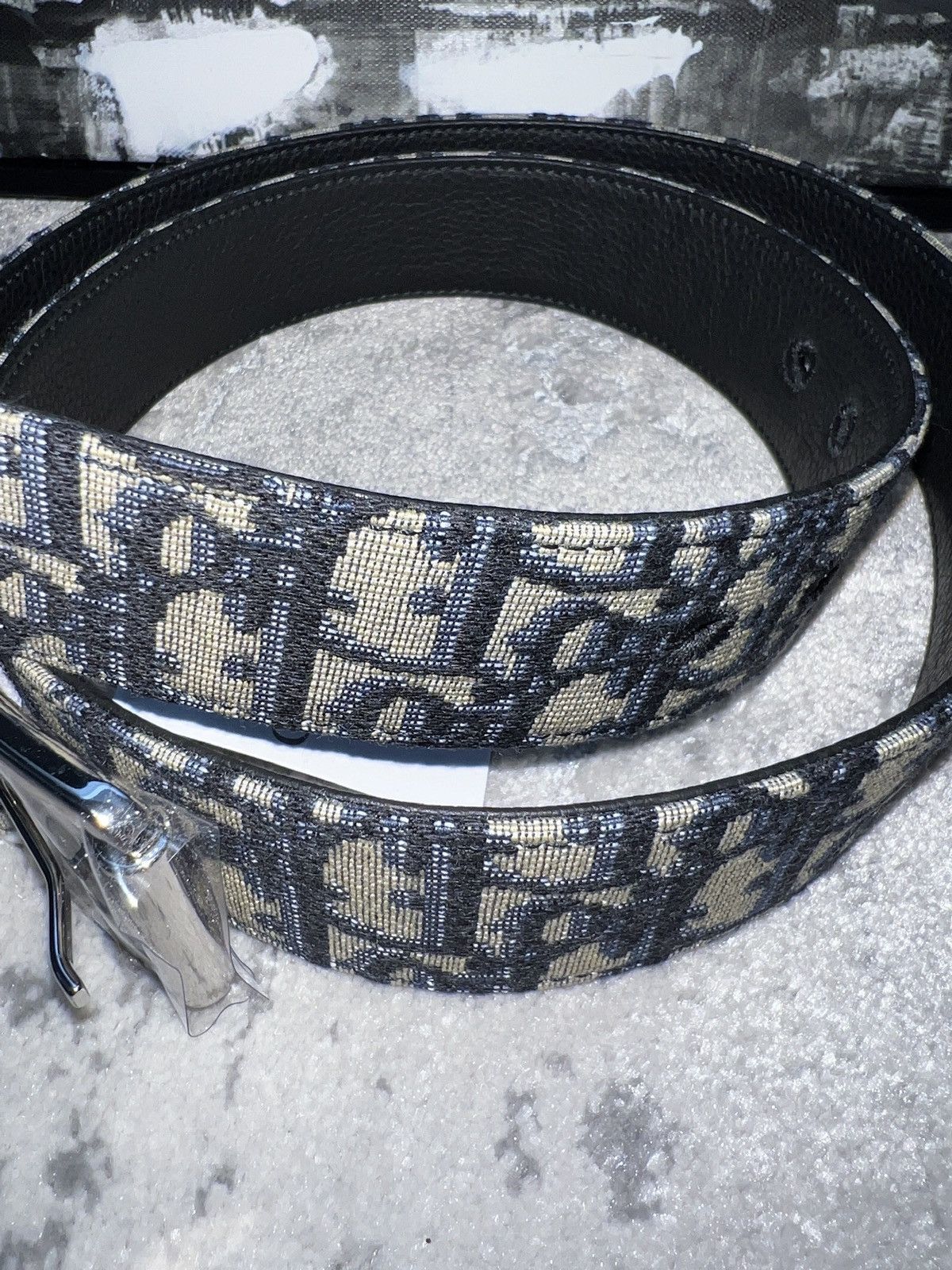 Dior Dior oblique logo belt 95 Size ONE SIZE - 3 Thumbnail