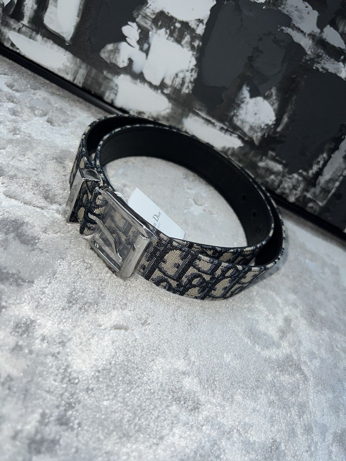 Dior Dior oblique logo belt 95 Size ONE SIZE - 1 Thumbnail