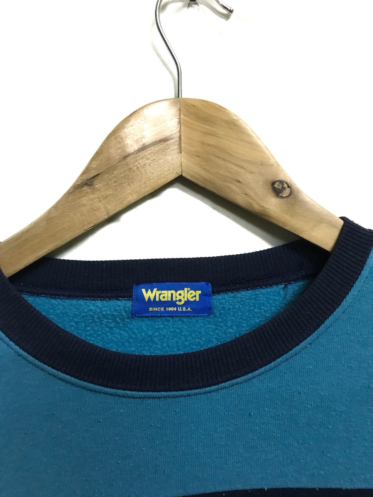 Wrangler 🔥Need Gone Today🔥Wrangler Big Logo Spellout Sweatshirt Size US S / EU 44-46 / 1 - 4 Thumbnail