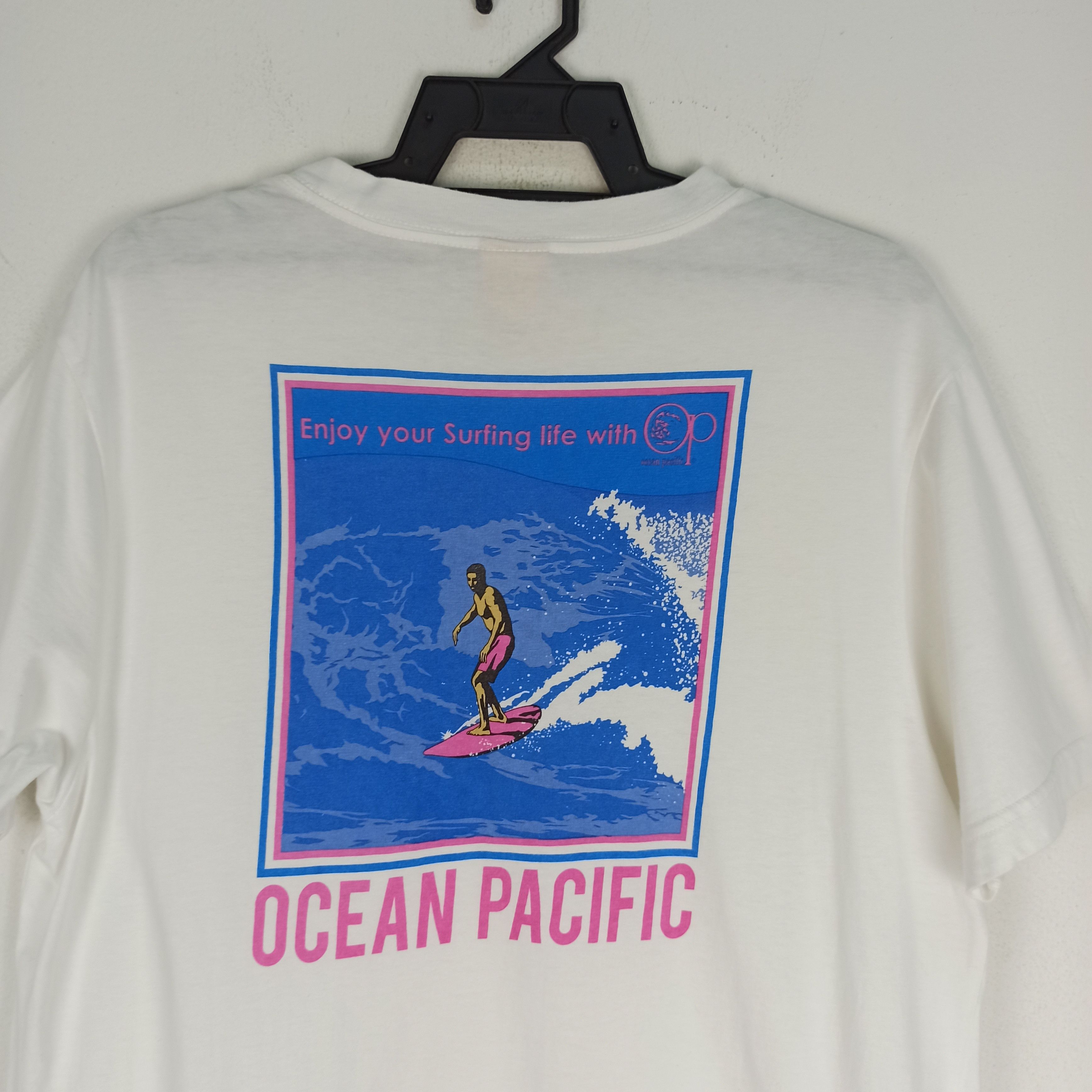 Ocean Pacific 🔥Vintage🔥 Ocean Pacific Hawaiian Beach T-shirt Nice Design Size US XL / EU 56 / 4 - 2 Thumbnail
