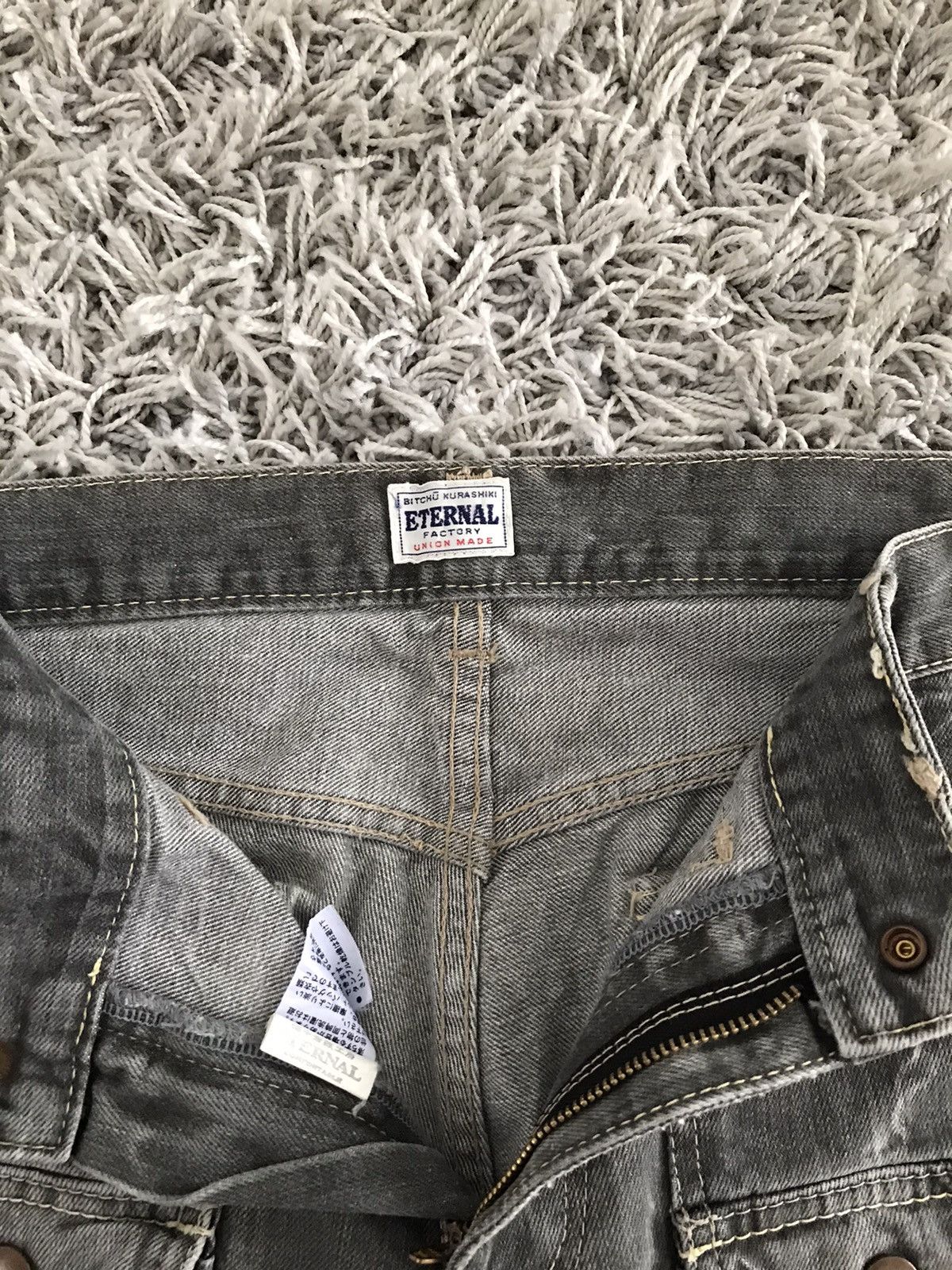 Eternal Eternal grey washed Jeans Size US 30 / EU 46 - 3 Thumbnail