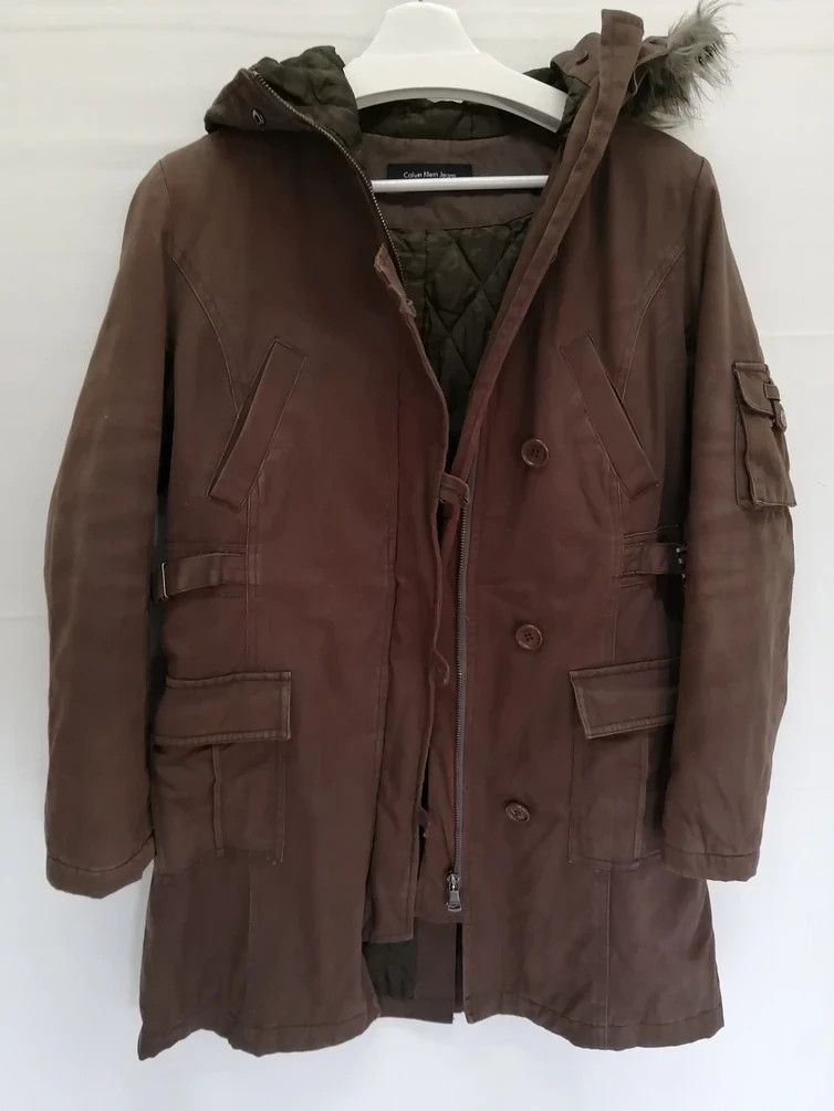 Calvin Klein Parka by CALVIN KLEIN Size US L / EU 52-54 / 3 - 2 Thumbnail
