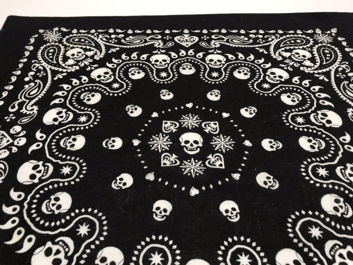 Other skulls bandana handkerchief neckerchief Size ONE SIZE - 3 Thumbnail