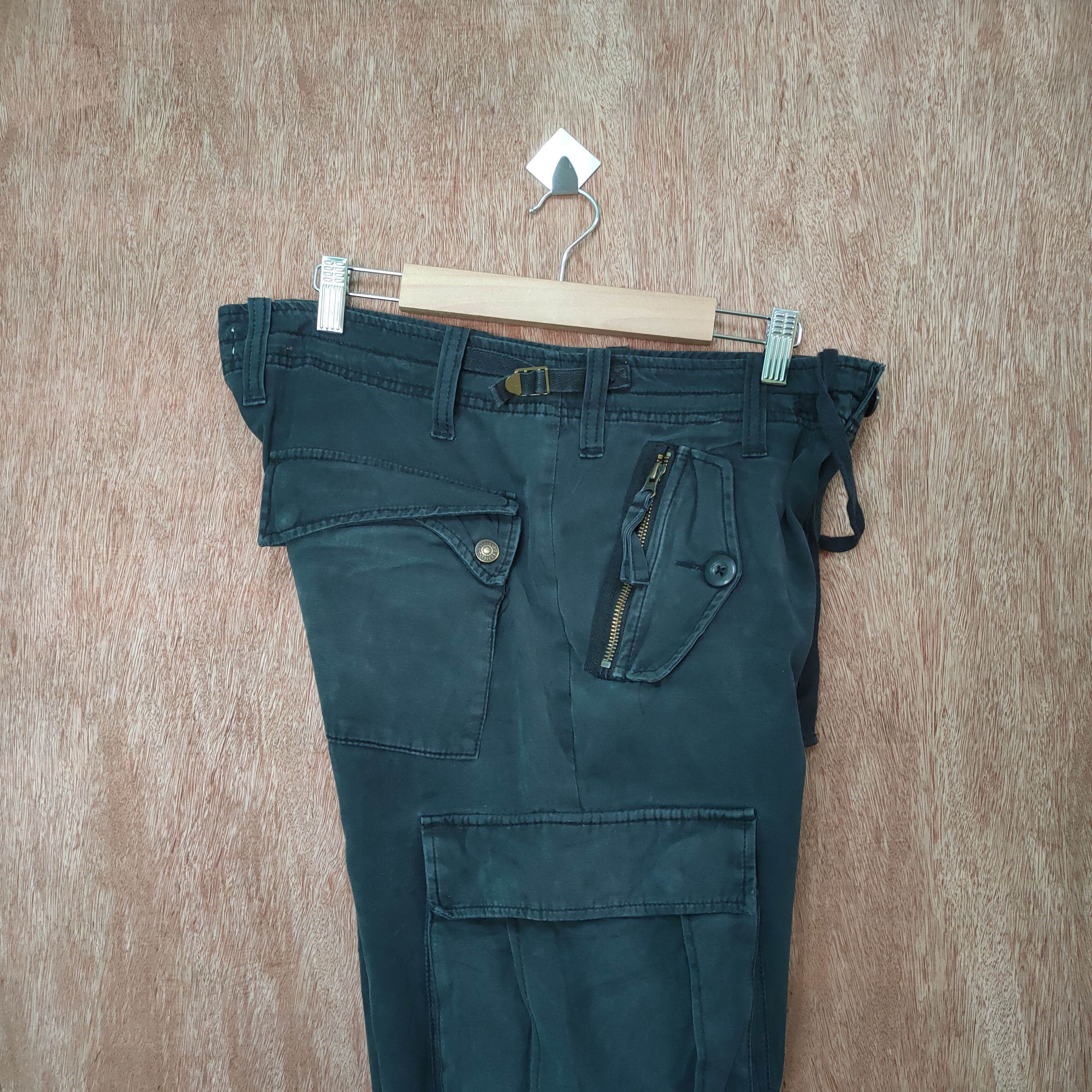 Japanese Brand VINTAGE KRIFF MAYER CARGO PANTS/ ZIP OPEN LEG Size US 32 / EU 48 - 14 Thumbnail