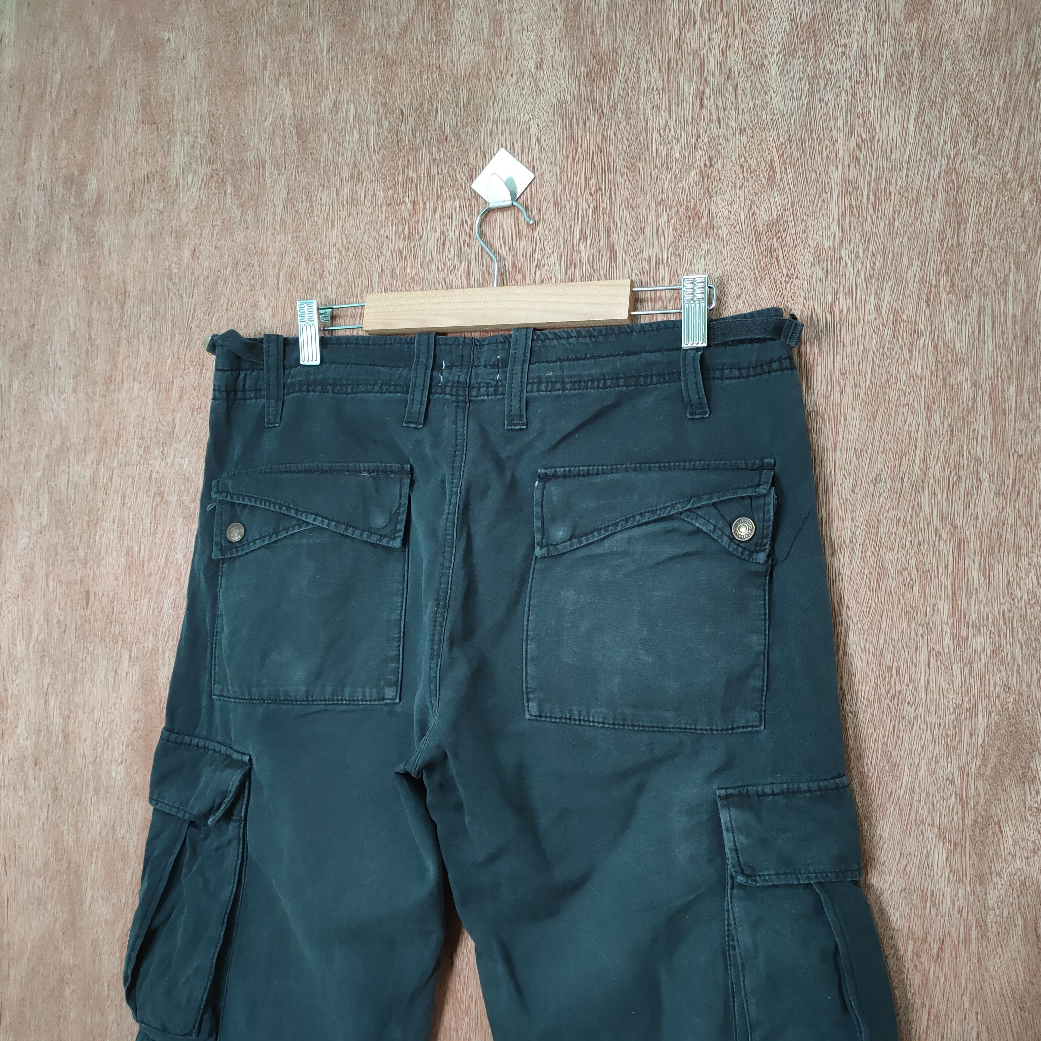 Japanese Brand VINTAGE KRIFF MAYER CARGO PANTS/ ZIP OPEN LEG Size US 32 / EU 48 - 10 Thumbnail