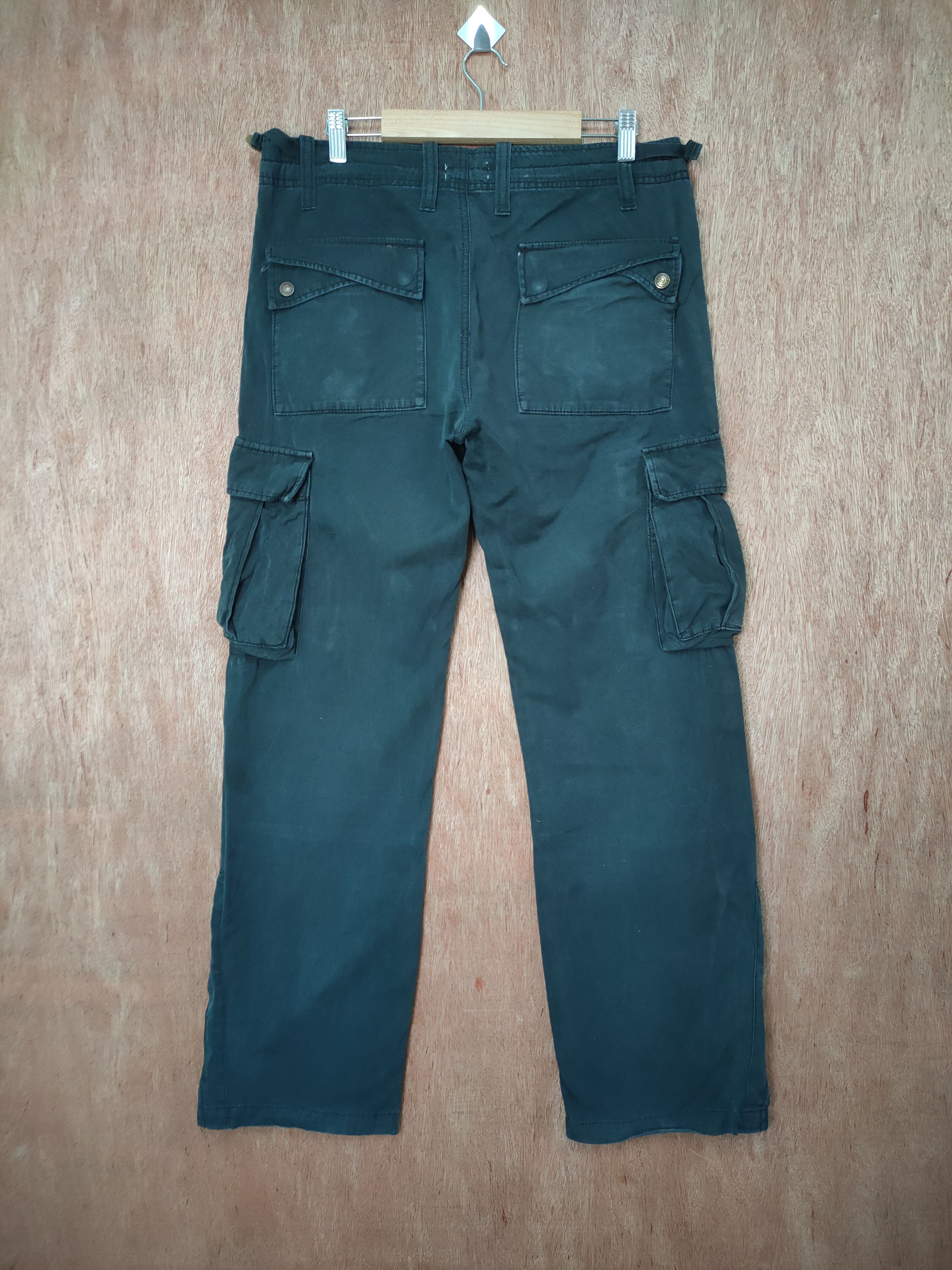 Japanese Brand VINTAGE KRIFF MAYER CARGO PANTS/ ZIP OPEN LEG Size US 32 / EU 48 - 6 Thumbnail
