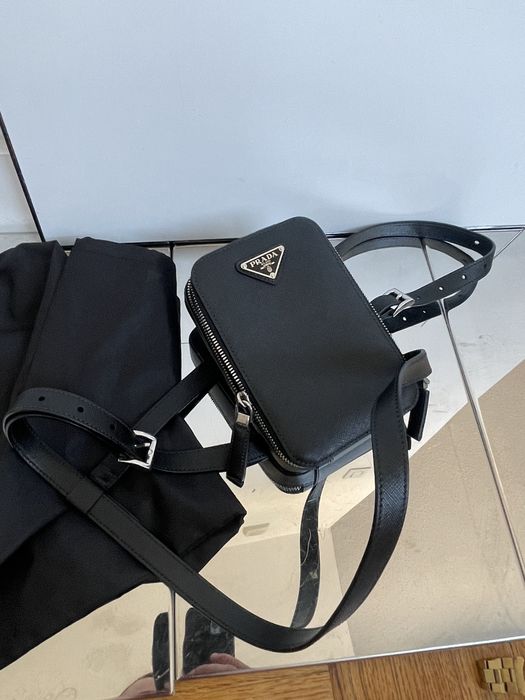 Prada Prada leather harness bag | Grailed