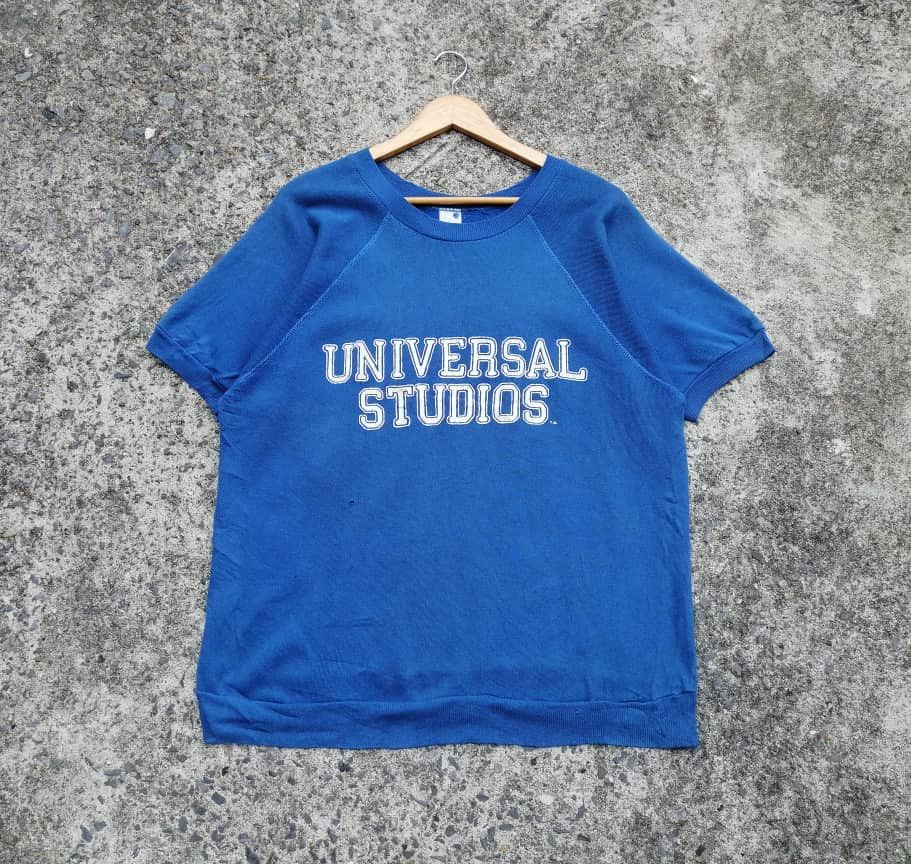 Universal Studios × Vintage Vintage Universal Studios Spellout Shirt niver Size L / US 10 / IT 46 - 1 Thumbnail
