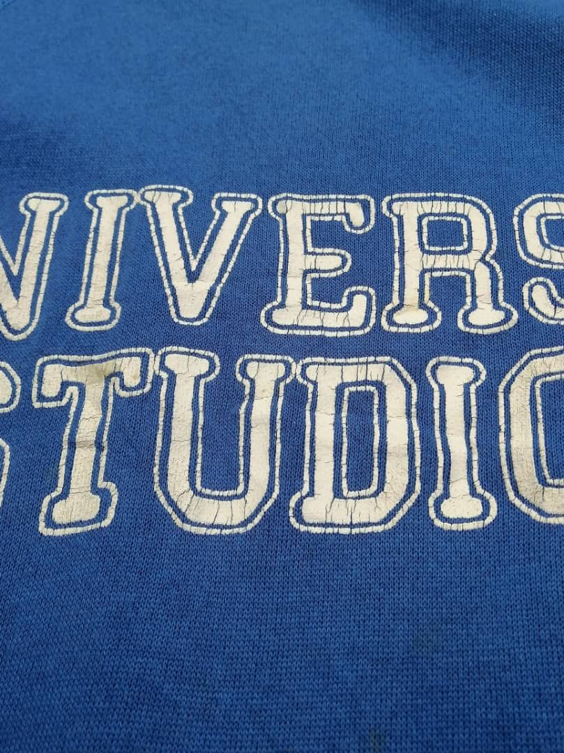Universal Studios × Vintage Vintage Universal Studios Spellout Shirt niver Size L / US 10 / IT 46 - 8 Thumbnail