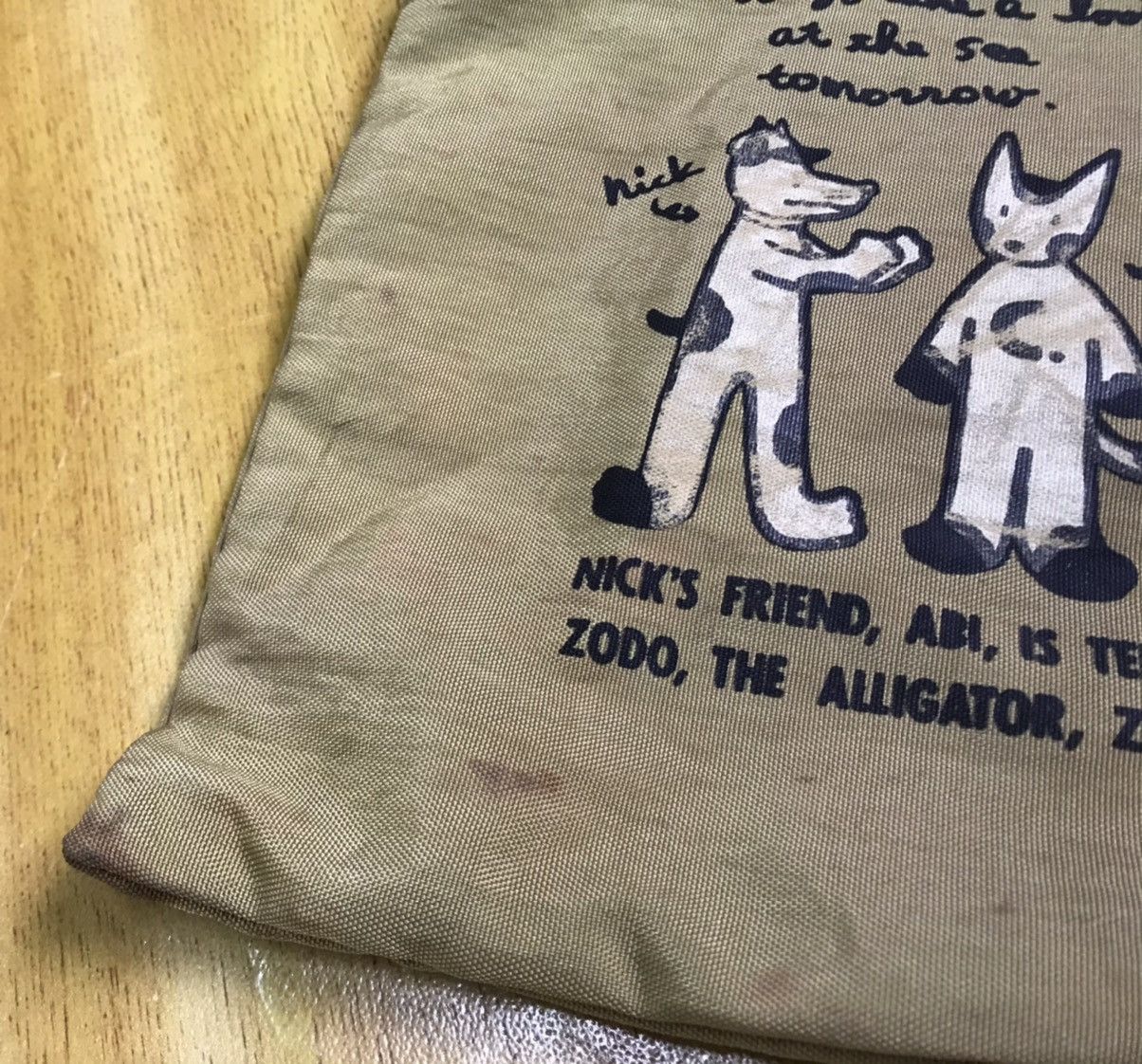 Vintage vintage 1988 mycharacter exhibition tote bag t3 Size ONE SIZE - 13 Thumbnail
