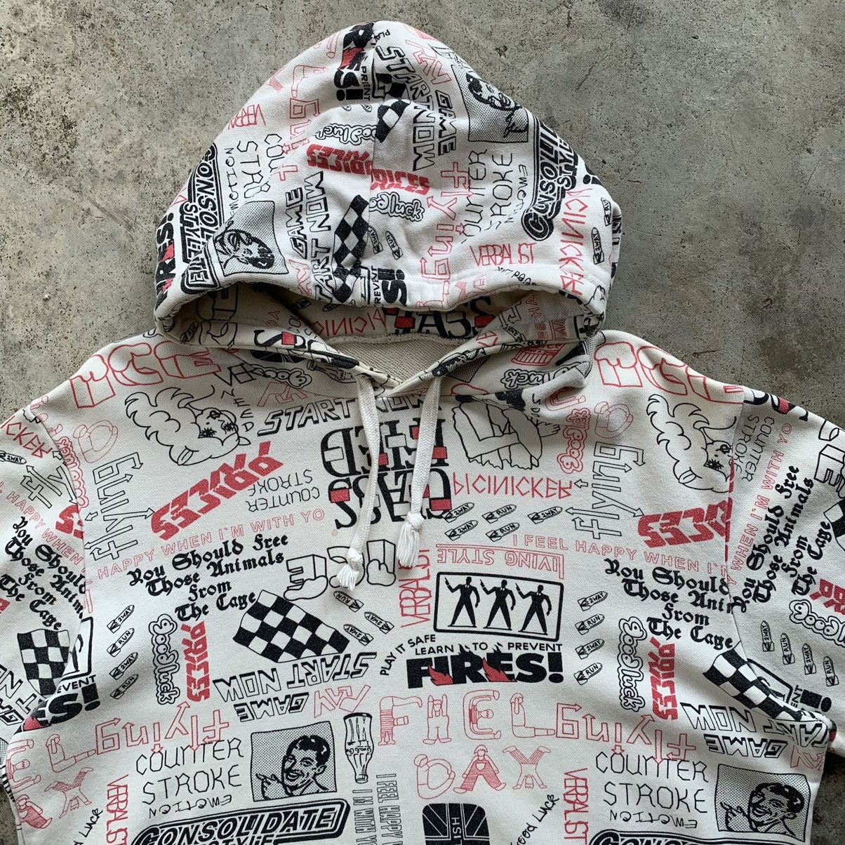Japanese Brand Ovp all over printed hoodie Size US M / EU 48-50 / 2 - 5 Thumbnail