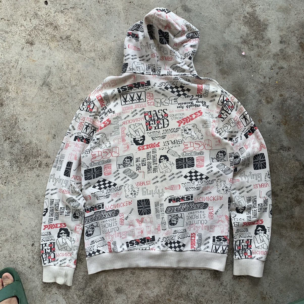 Japanese Brand Ovp all over printed hoodie Size US M / EU 48-50 / 2 - 12 Thumbnail