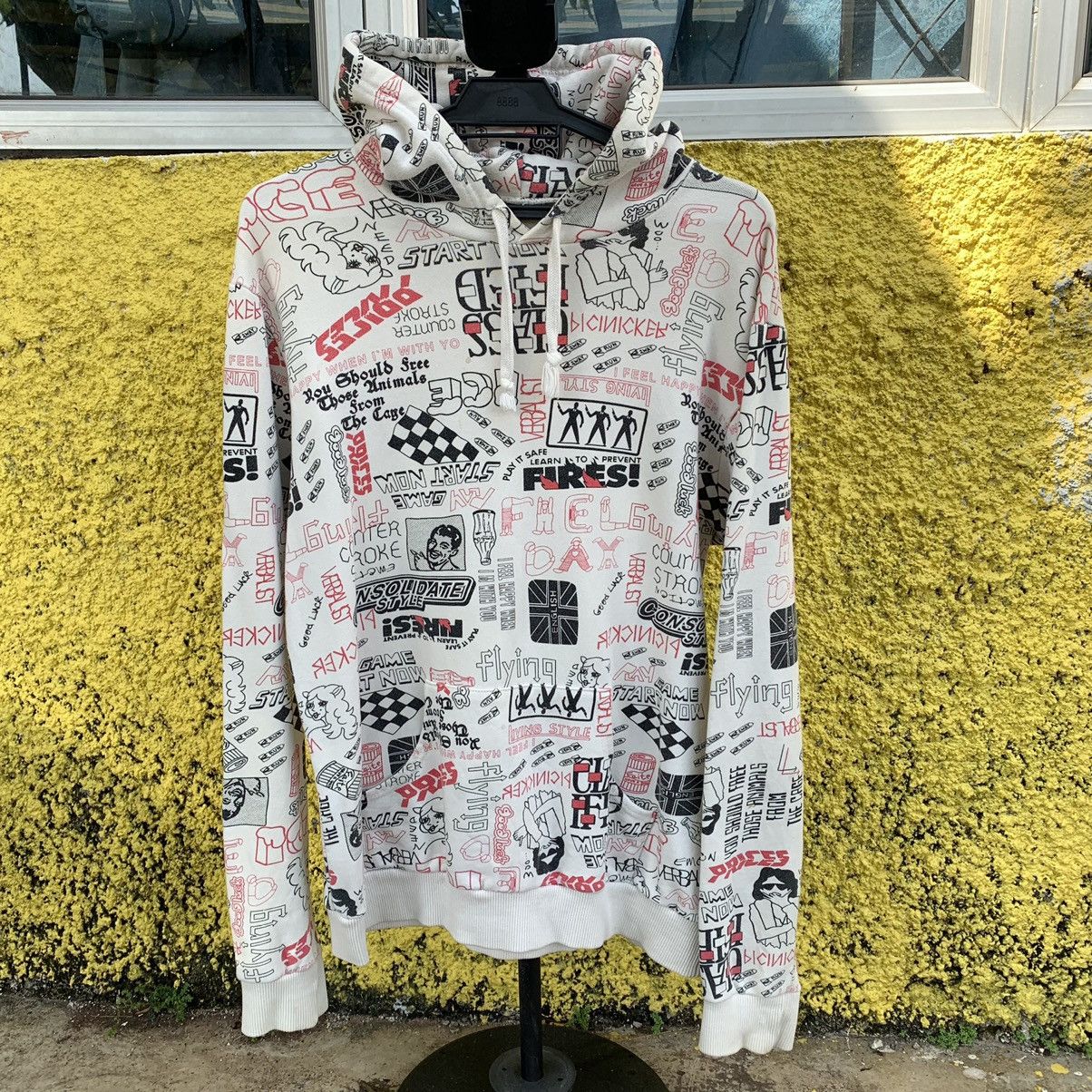 Japanese Brand Ovp all over printed hoodie Size US M / EU 48-50 / 2 - 1 Thumbnail