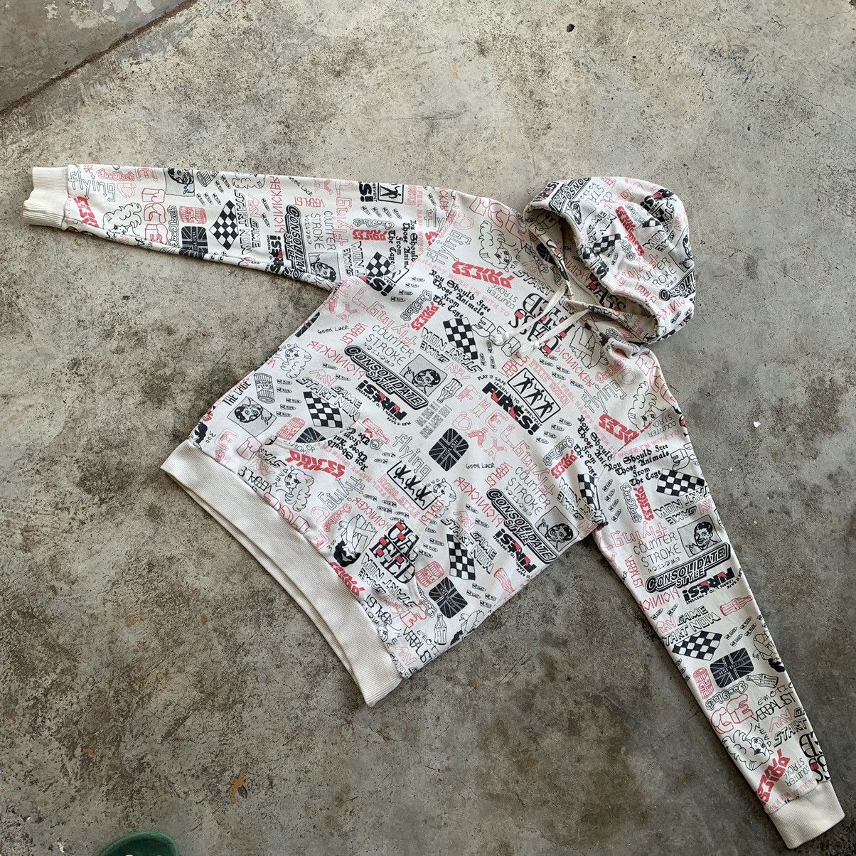 Japanese Brand Ovp all over printed hoodie Size US M / EU 48-50 / 2 - 4 Thumbnail