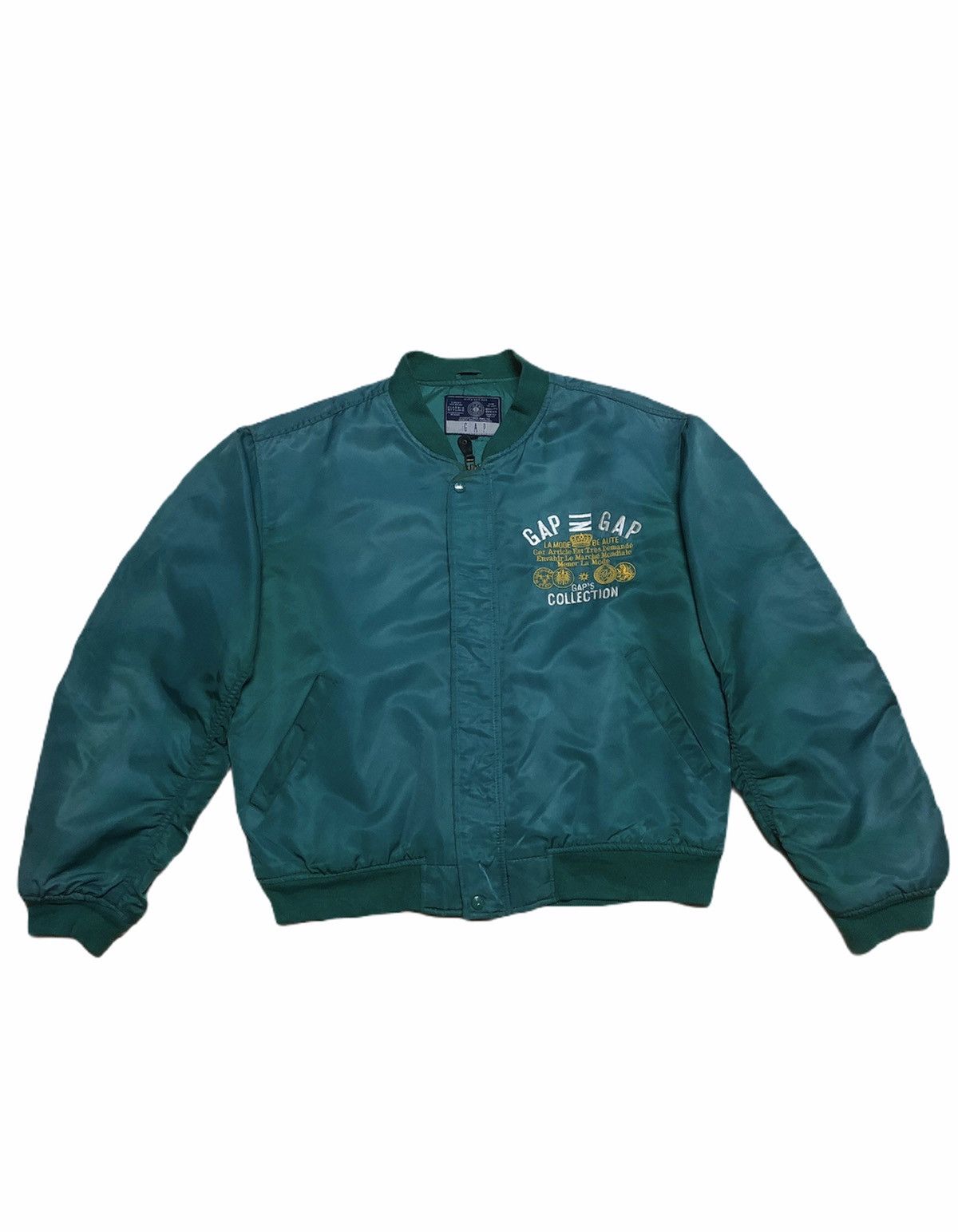 Gap Vintage Bomber GAP Collection BIGGEST SPellout L Size US L / EU 52-54 / 3 - 2 Thumbnail