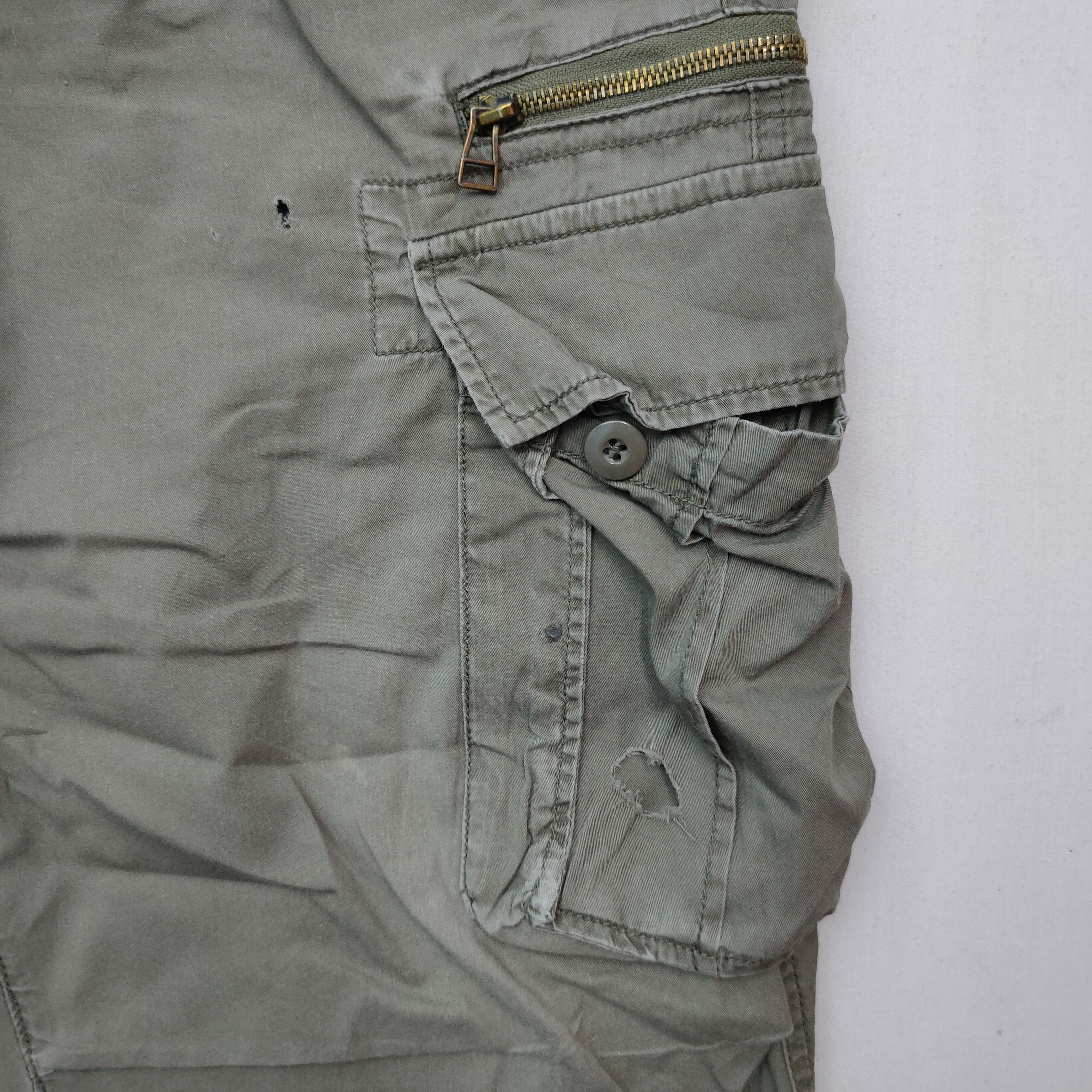 Japanese Brand Japanese Vintage OG Big Pocket Tactical Cargo Pants Size US 34 / EU 50 - 2 Thumbnail