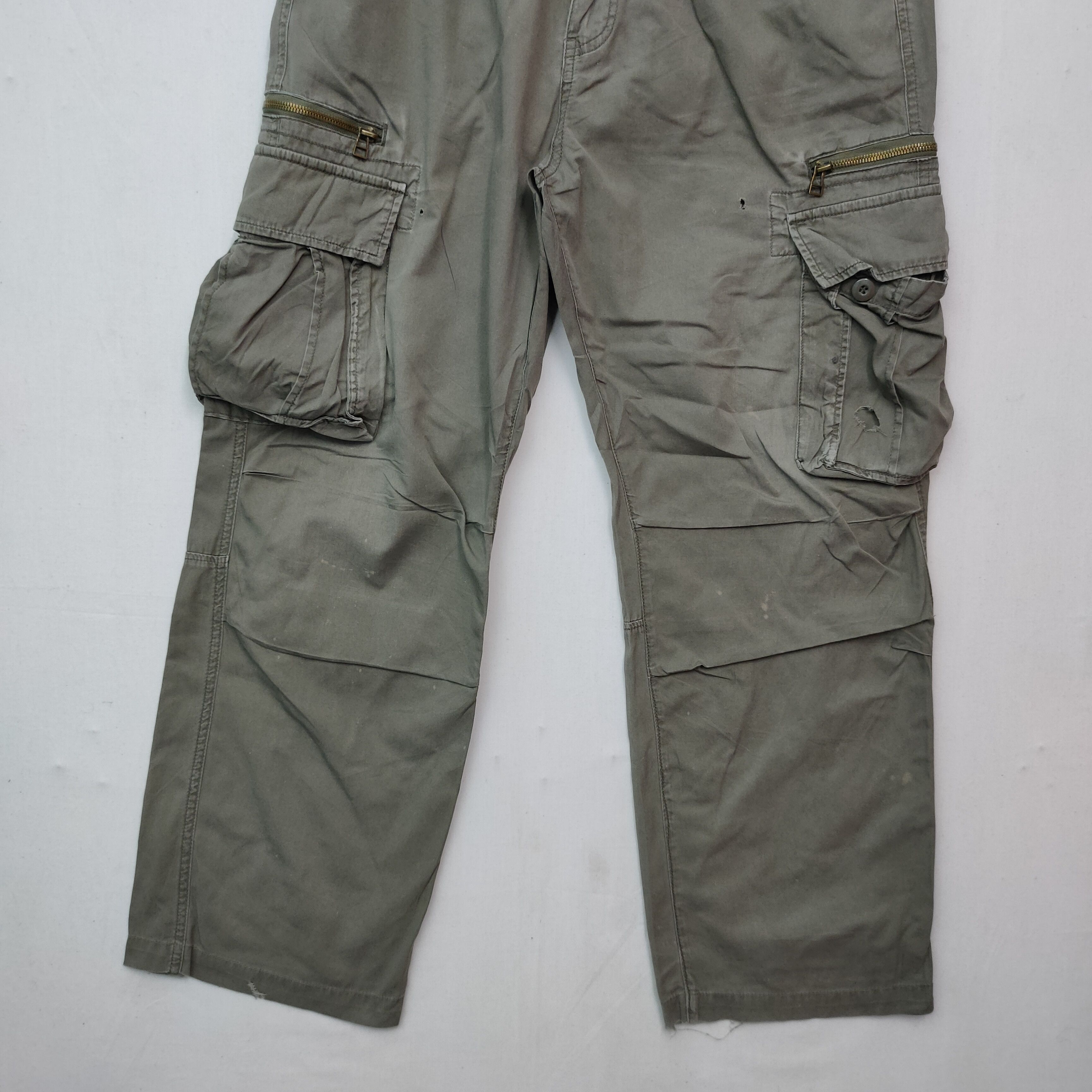 Japanese Brand Japanese Vintage OG Big Pocket Tactical Cargo Pants Size US 34 / EU 50 - 3 Thumbnail