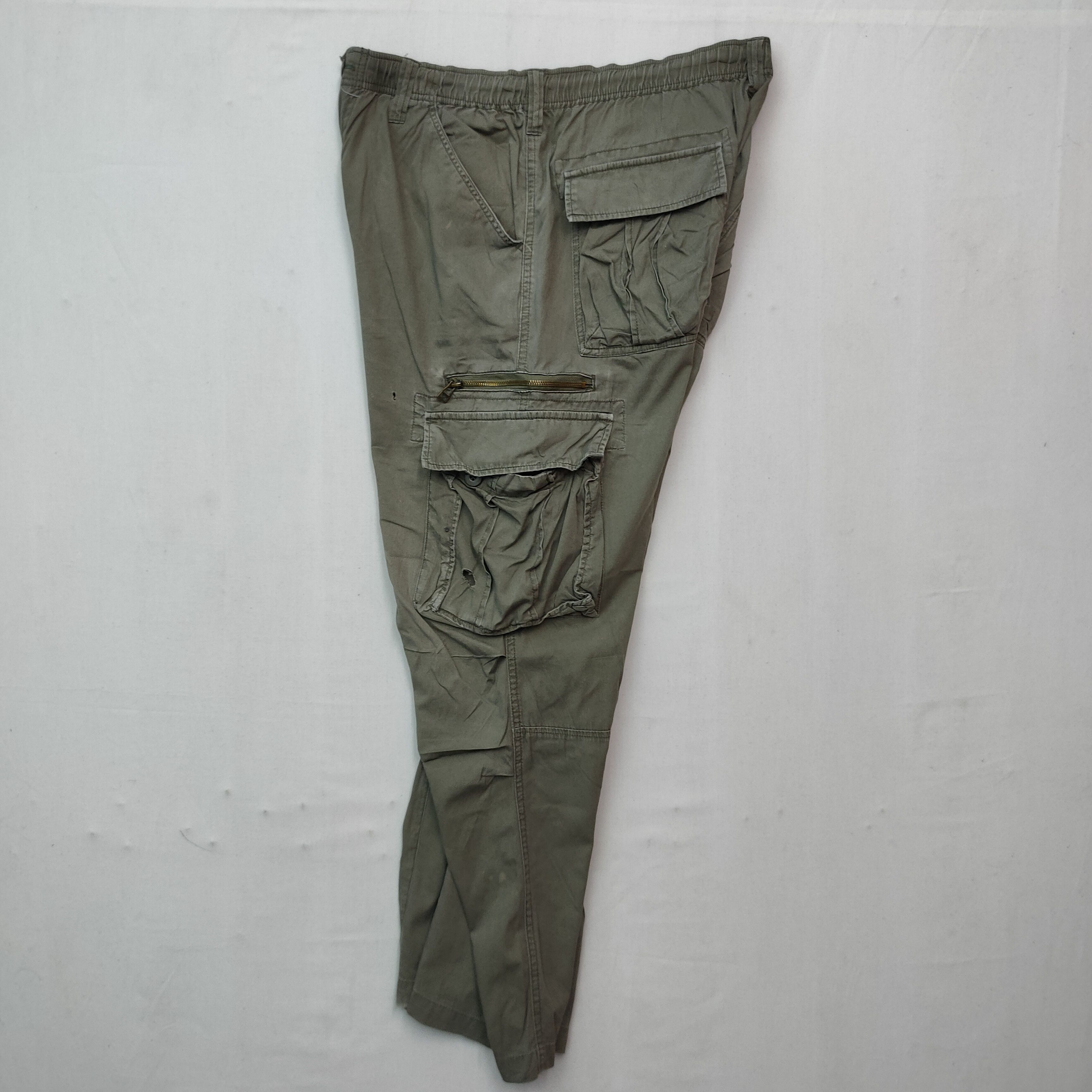 Japanese Brand Japanese Vintage OG Big Pocket Tactical Cargo Pants Size US 34 / EU 50 - 7 Thumbnail