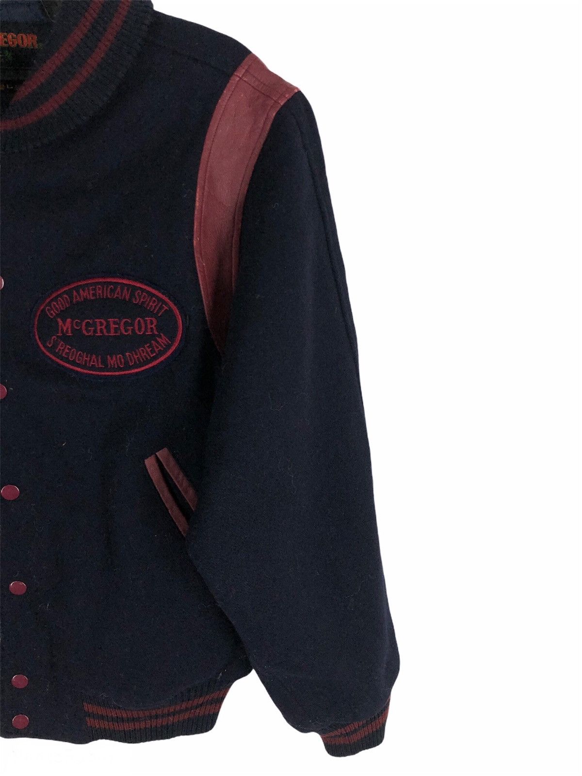 McGregor × Vintage Vintage Mcgregor Good American Spirit Varsity Jacket cw21 Size US L / EU 52-54 / 3 - 3 Thumbnail