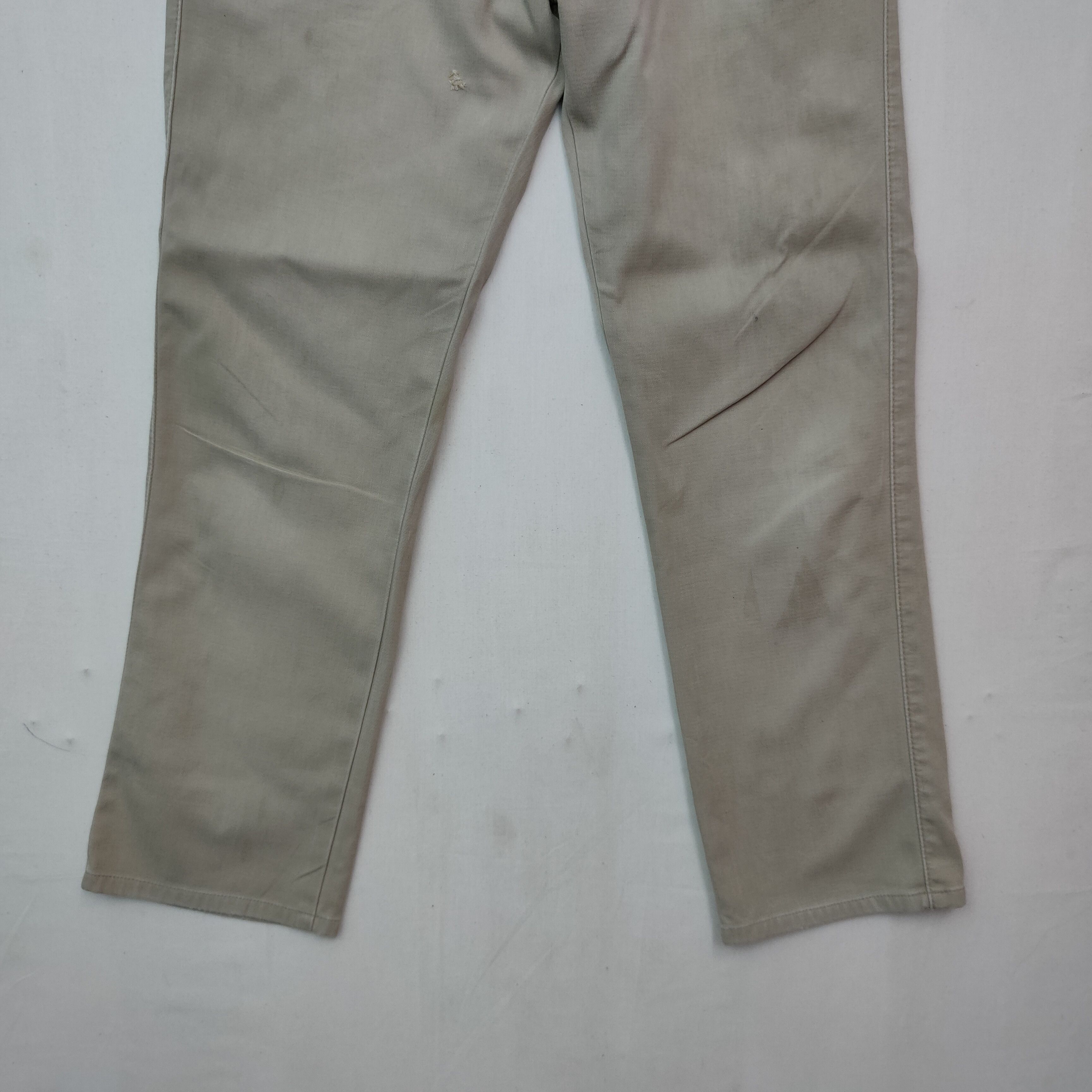 Edwin Vintage EDWIN Khaki Casual Pants Size US 31 - 2 Thumbnail