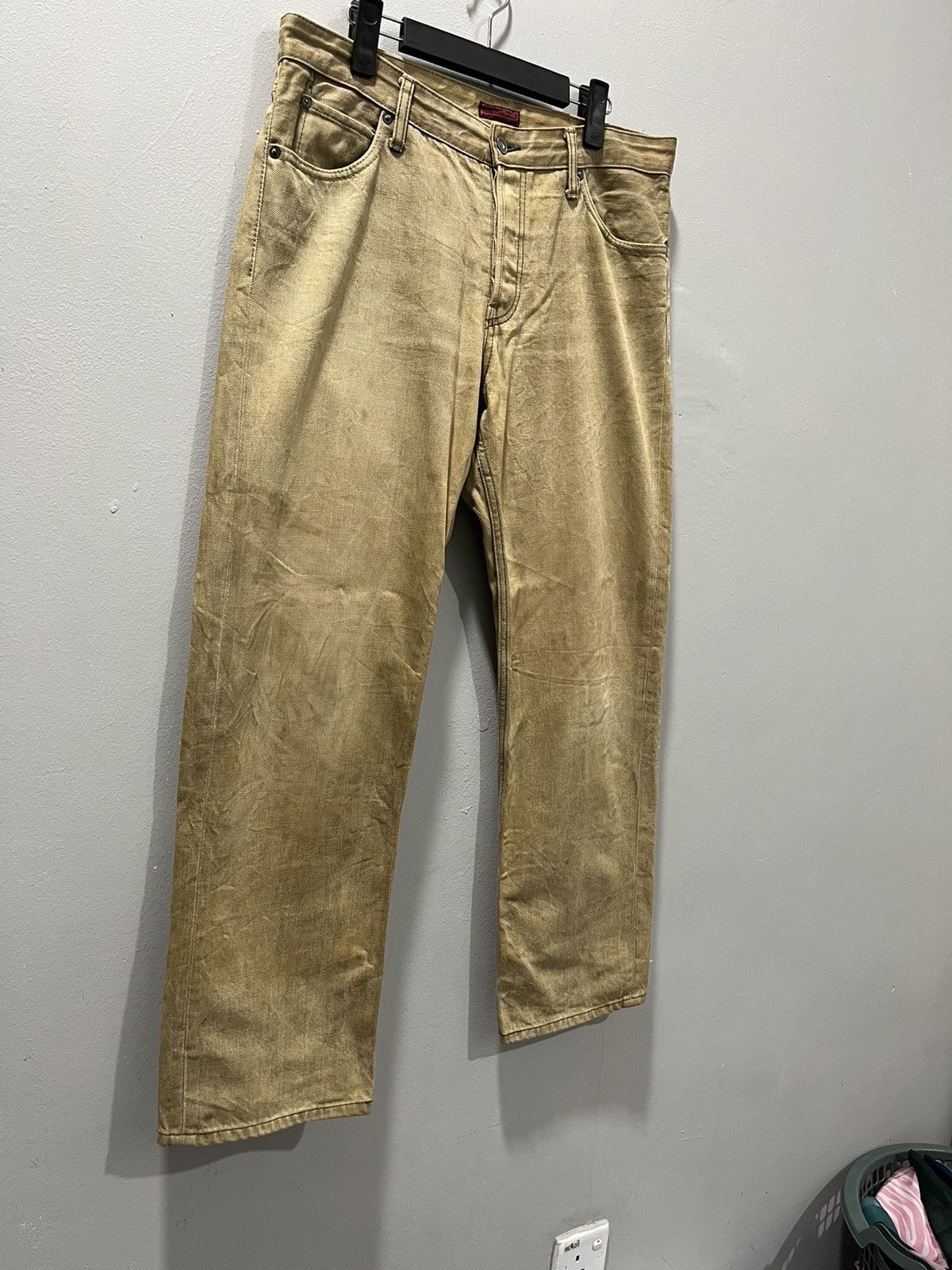 Japanese Brand John bull khakis denim style pants Size US 34 / EU 50 - 4 Thumbnail