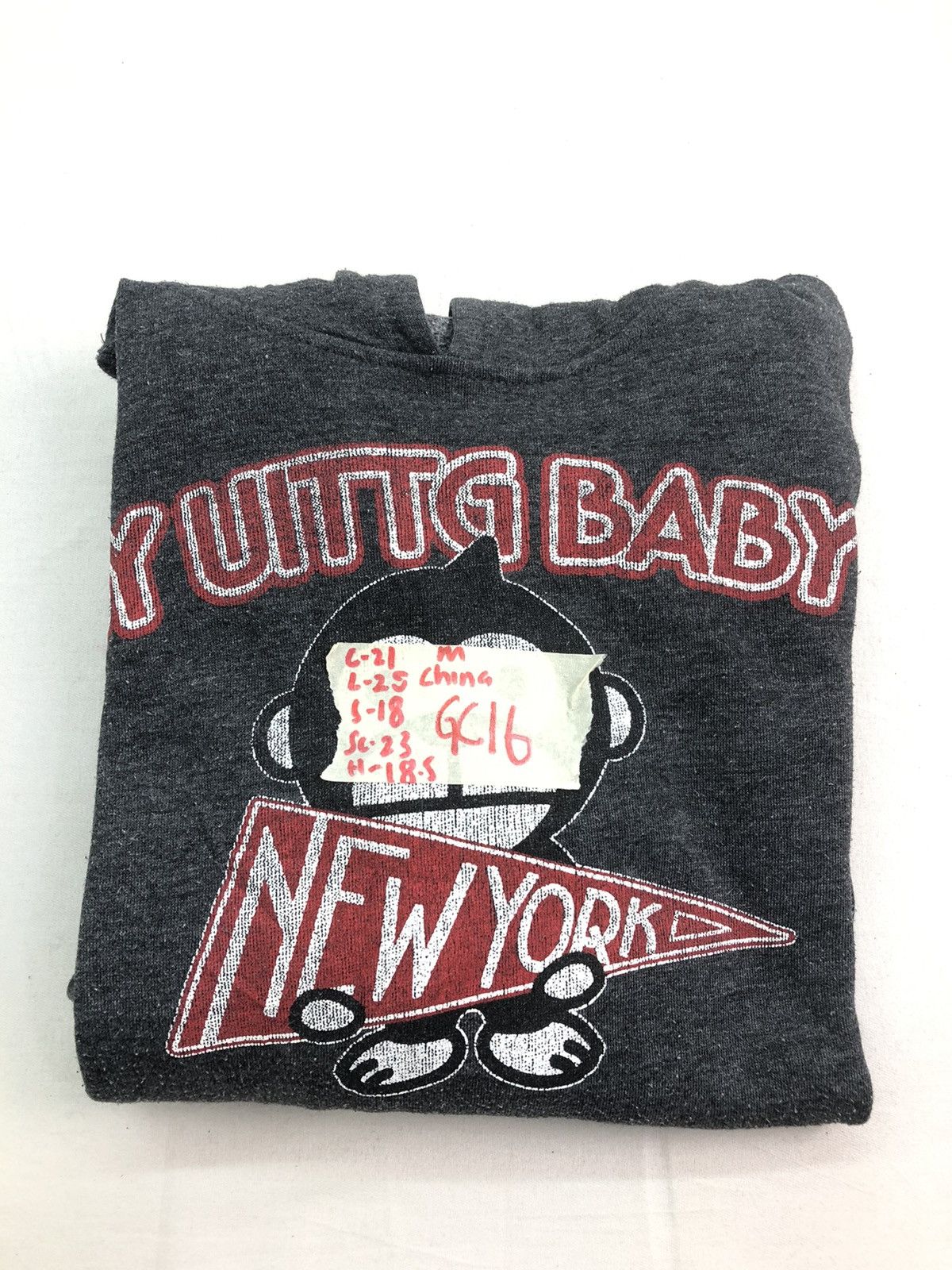 Japanese Brand Japanese Brand Uittg Baby Hoodie Size US M / EU 48-50 / 2 - 9 Thumbnail