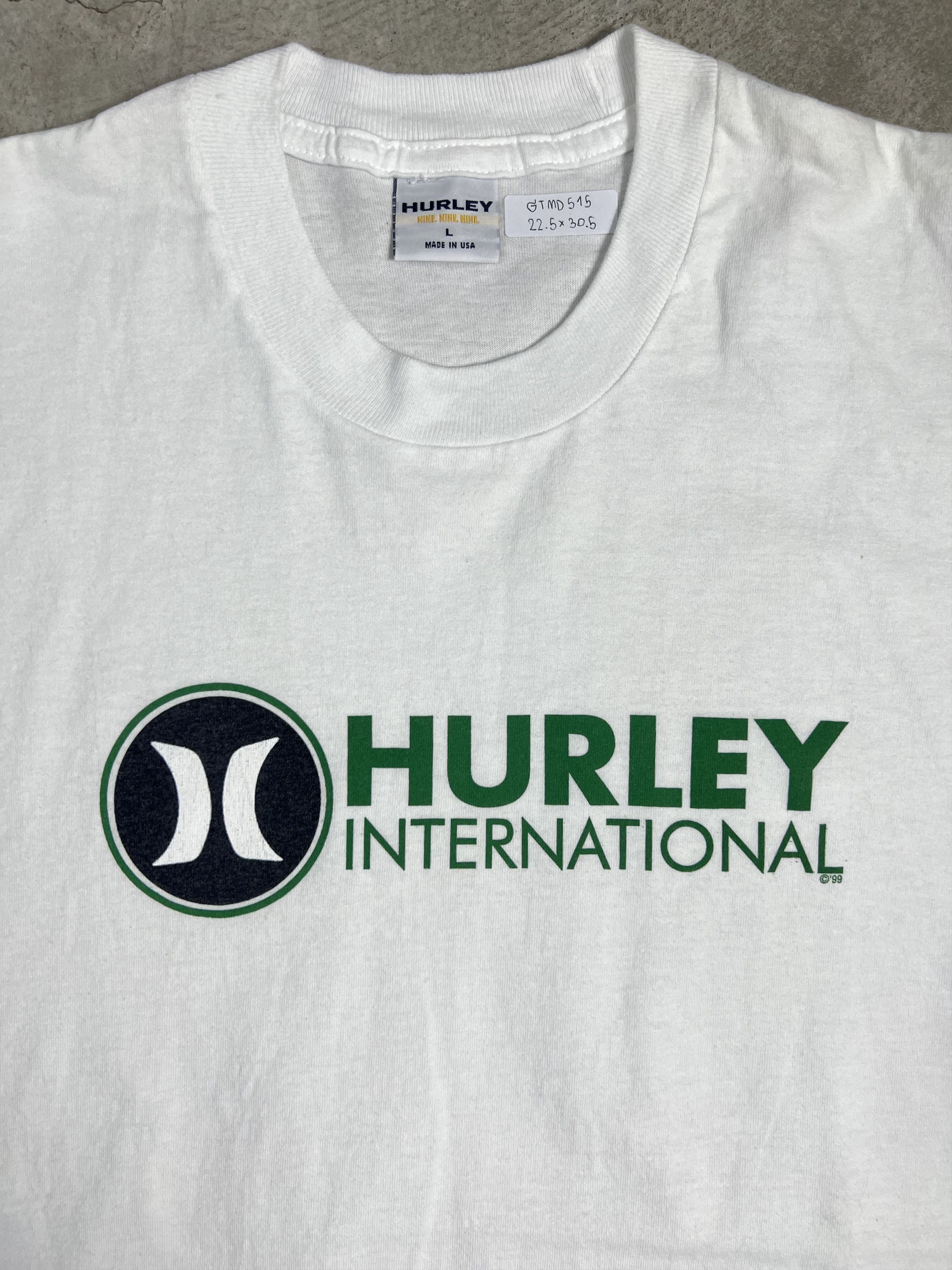 Hurley Vintage 90s Hurley International Box Logo tee (L) GTMD515 Size US L / EU 52-54 / 3 - 2 Thumbnail