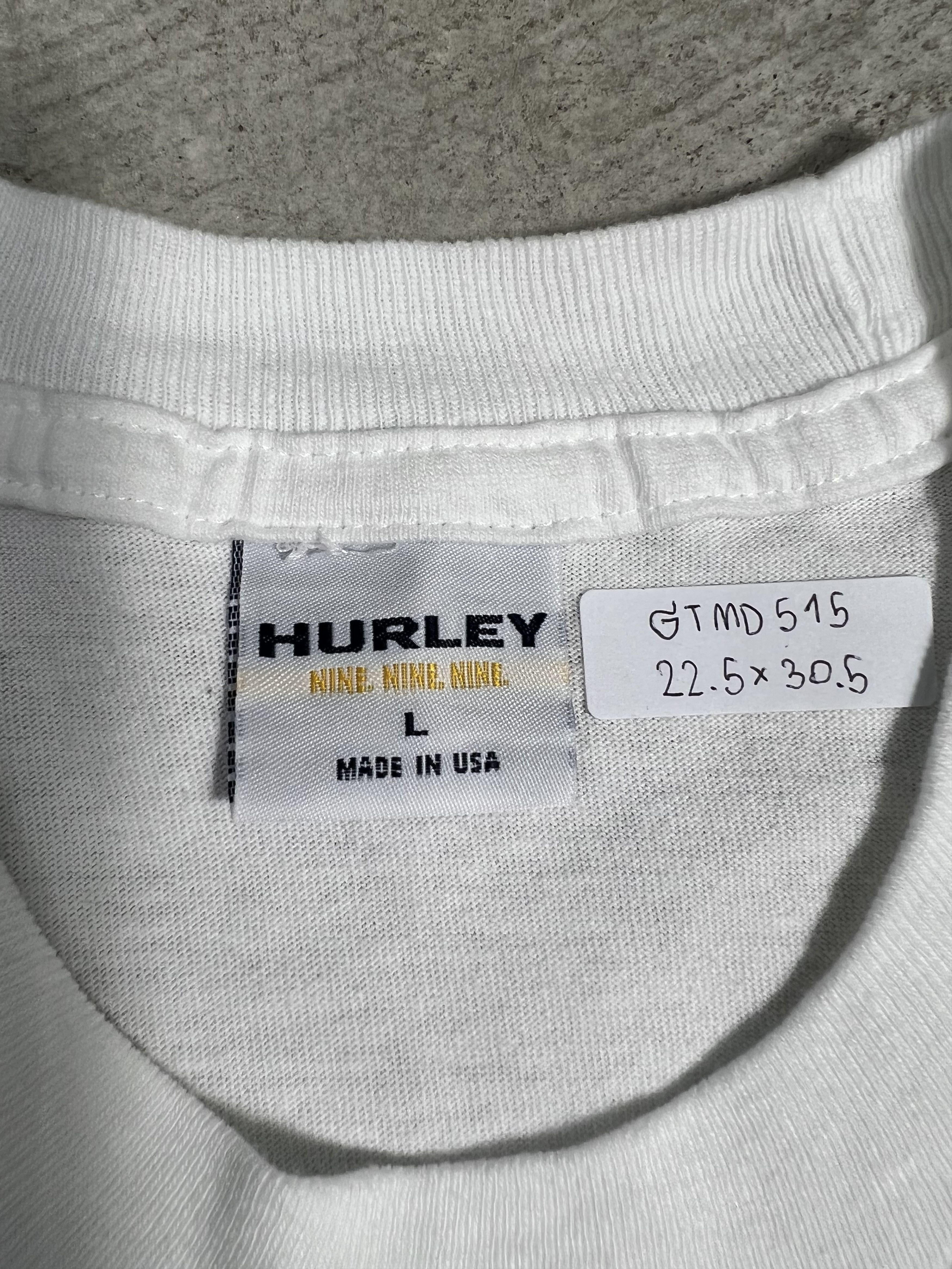Hurley Vintage 90s Hurley International Box Logo tee (L) GTMD515 Size US L / EU 52-54 / 3 - 3 Thumbnail
