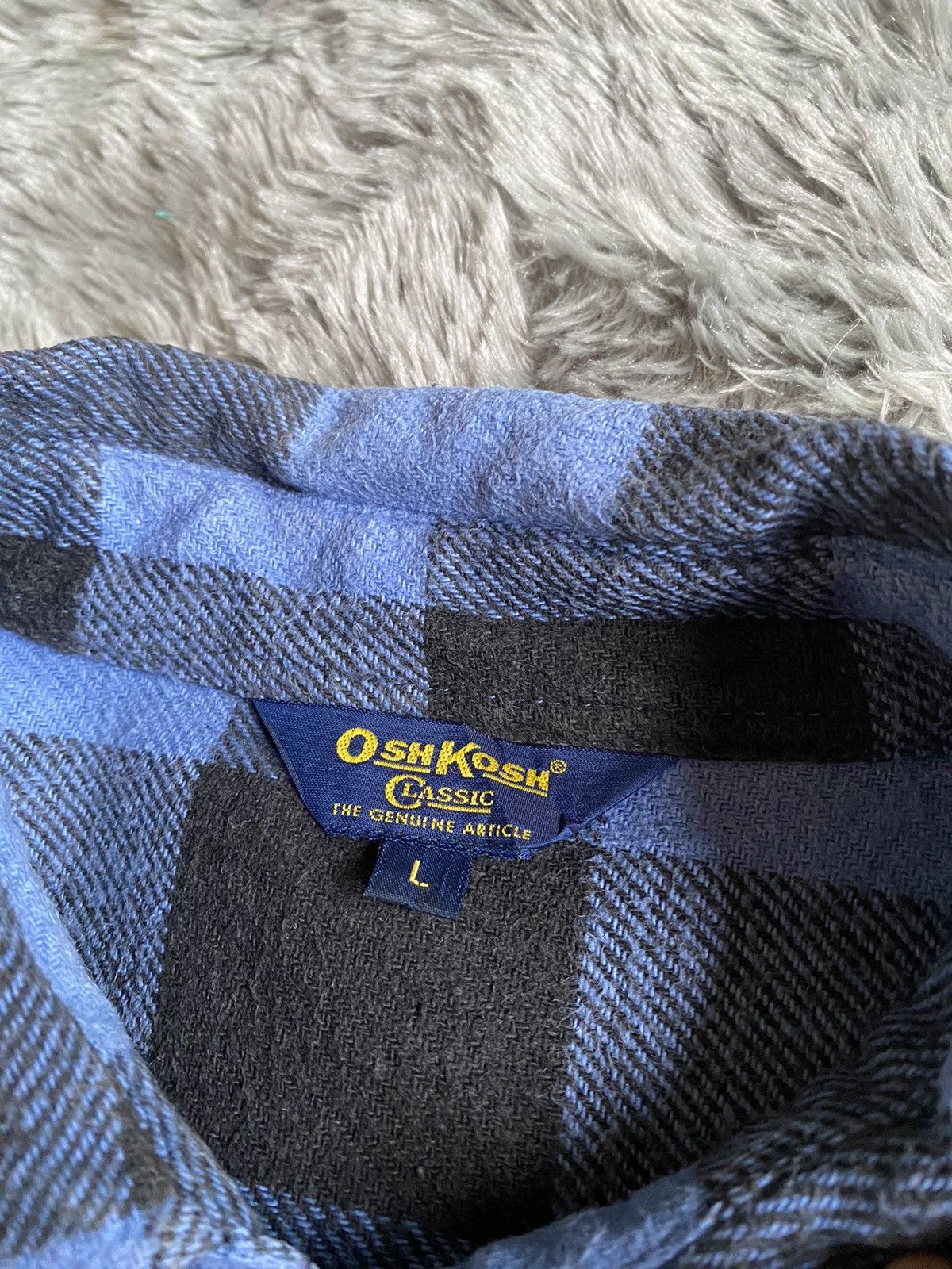 Japanese Brand × Oshkosh Oshkosh Flannel Shirt Size US L / EU 52-54 / 3 - 2 Thumbnail