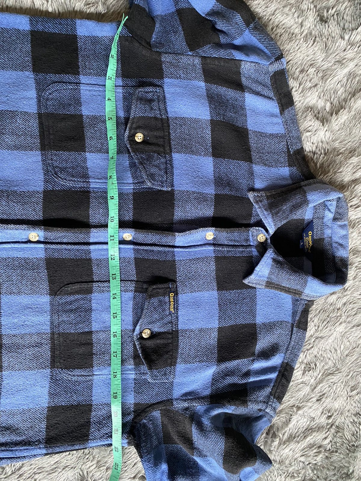 Japanese Brand × Oshkosh Oshkosh Flannel Shirt Size US L / EU 52-54 / 3 - 5 Thumbnail