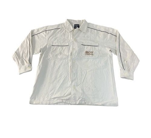 Boy London 90s Boy London Double Pocket Button Up Embroidery Logo Size US XL / EU 56 / 4 - 1 Thumbnail
