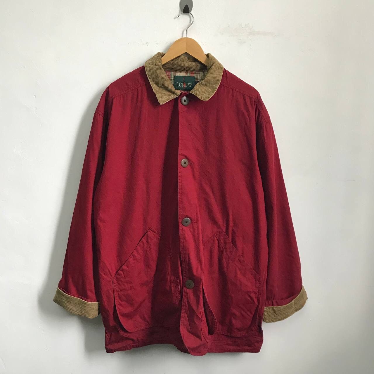 image of J Crew J. Crew Jacket in Red, Men's (Size Medium)