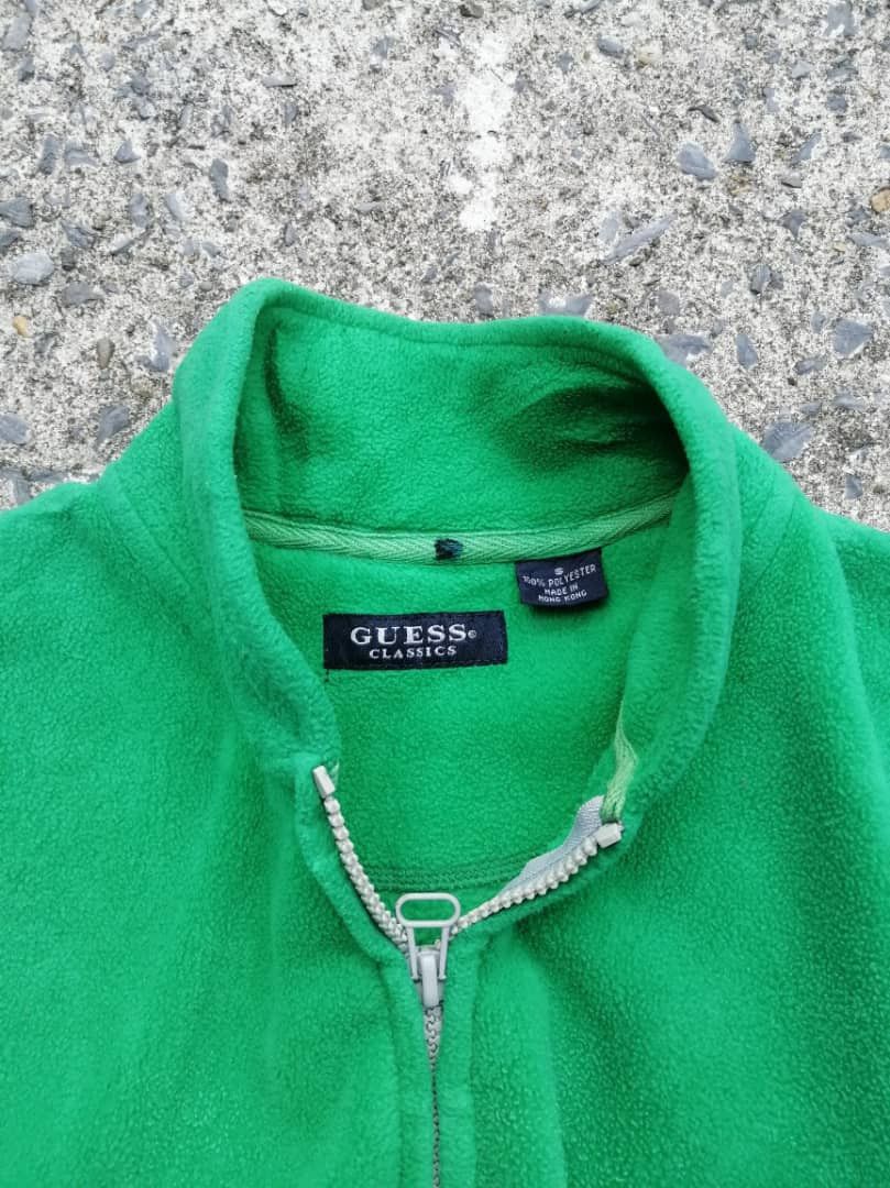 Guess × Vintage Vintage Guess Embroidered Fleech Jacket Size US M / EU 48-50 / 2 - 8 Thumbnail