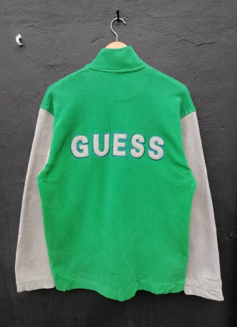 Guess × Vintage Vintage Guess Embroidered Fleech Jacket Size US M / EU 48-50 / 2 - 4 Thumbnail