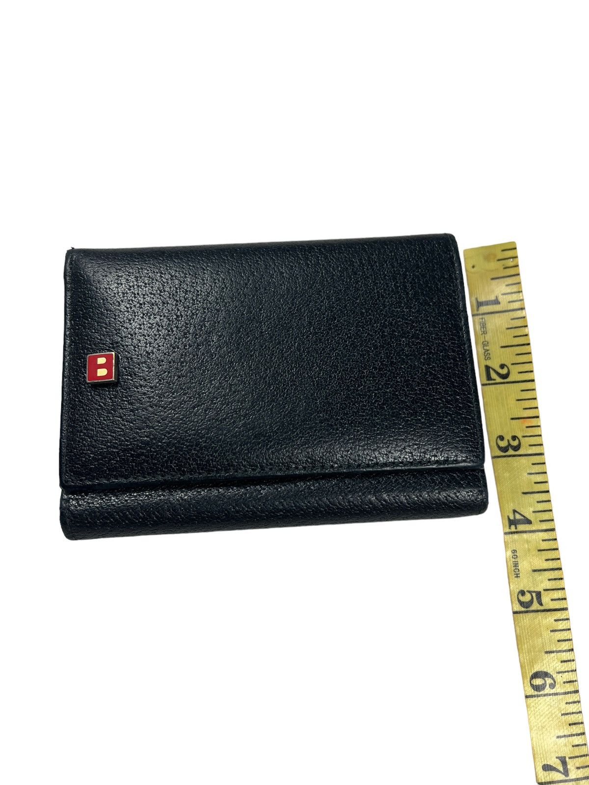 Bally Vintage Bally Pig Skin Leather Trifold Wallet Size ONE SIZE - 10 Thumbnail